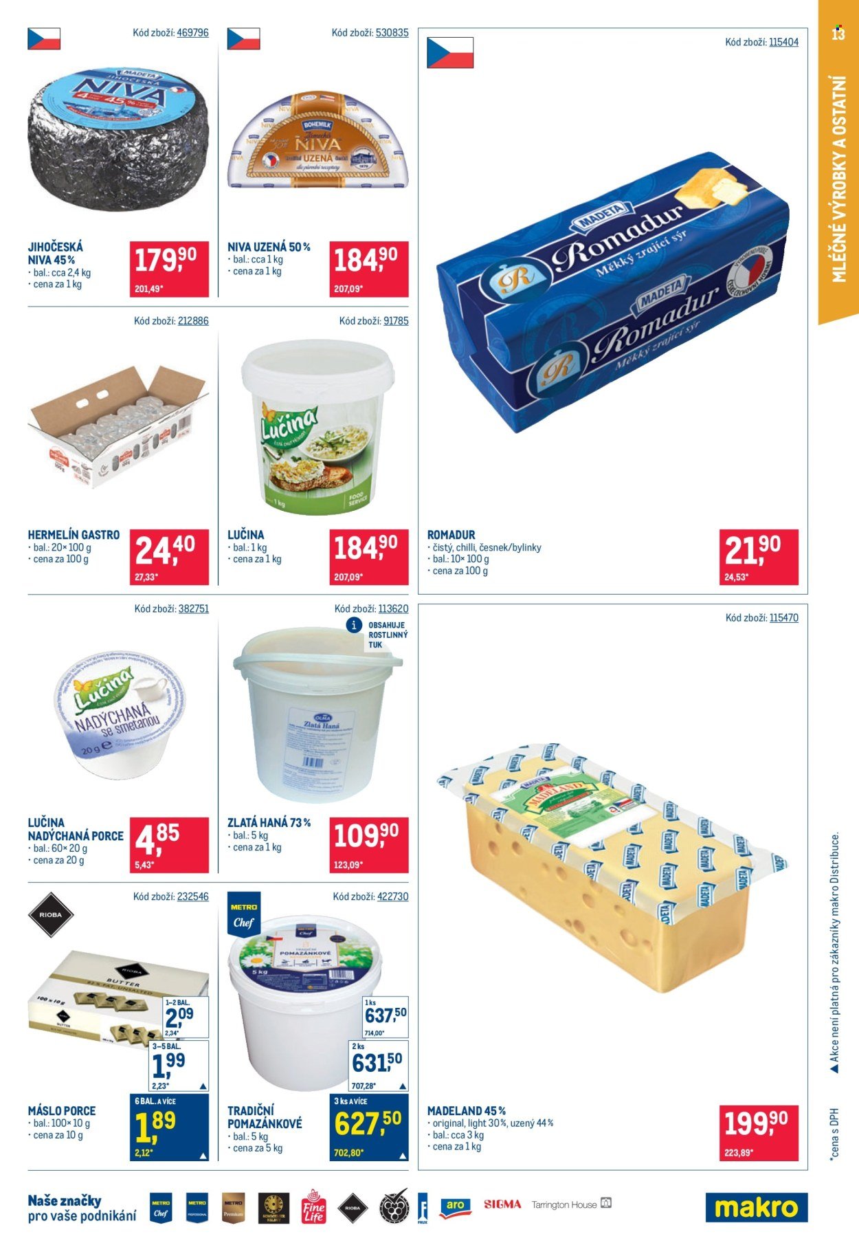 MAKRO leták - Gastronomie