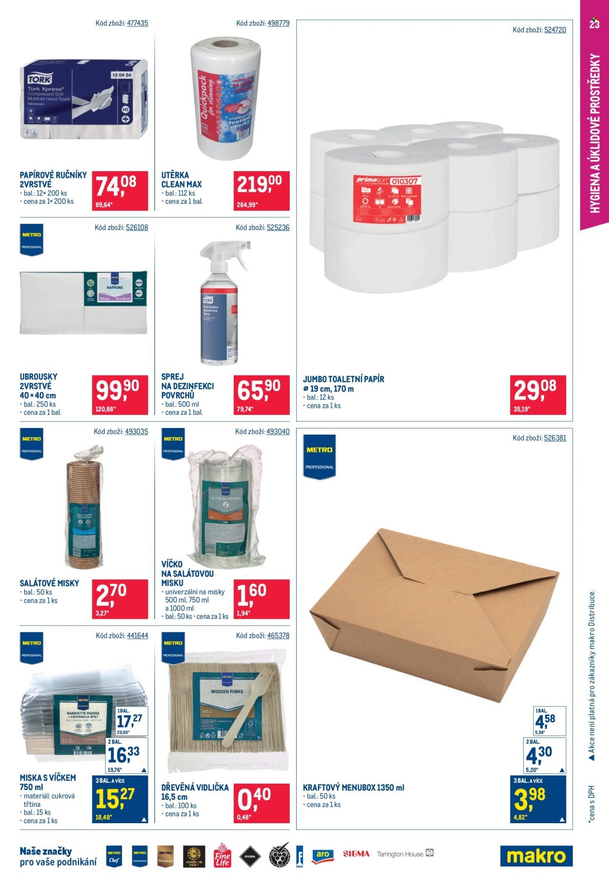MAKRO leták - Gastronomie
