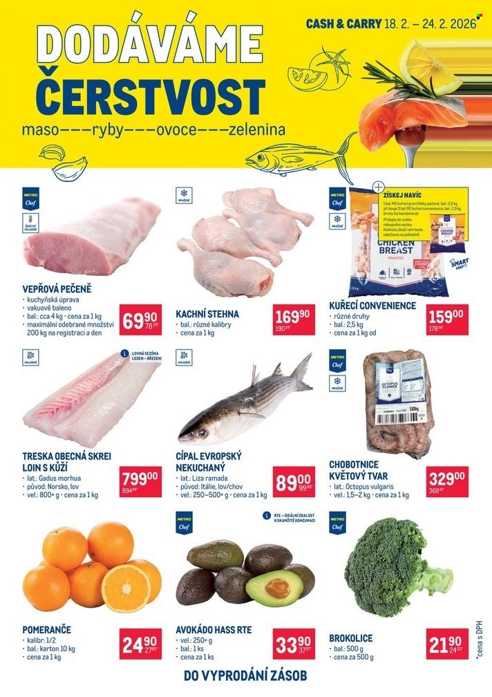 MAKRO leták - Dodáváme čerstvost (2026-02-18 - 2026-02-24)