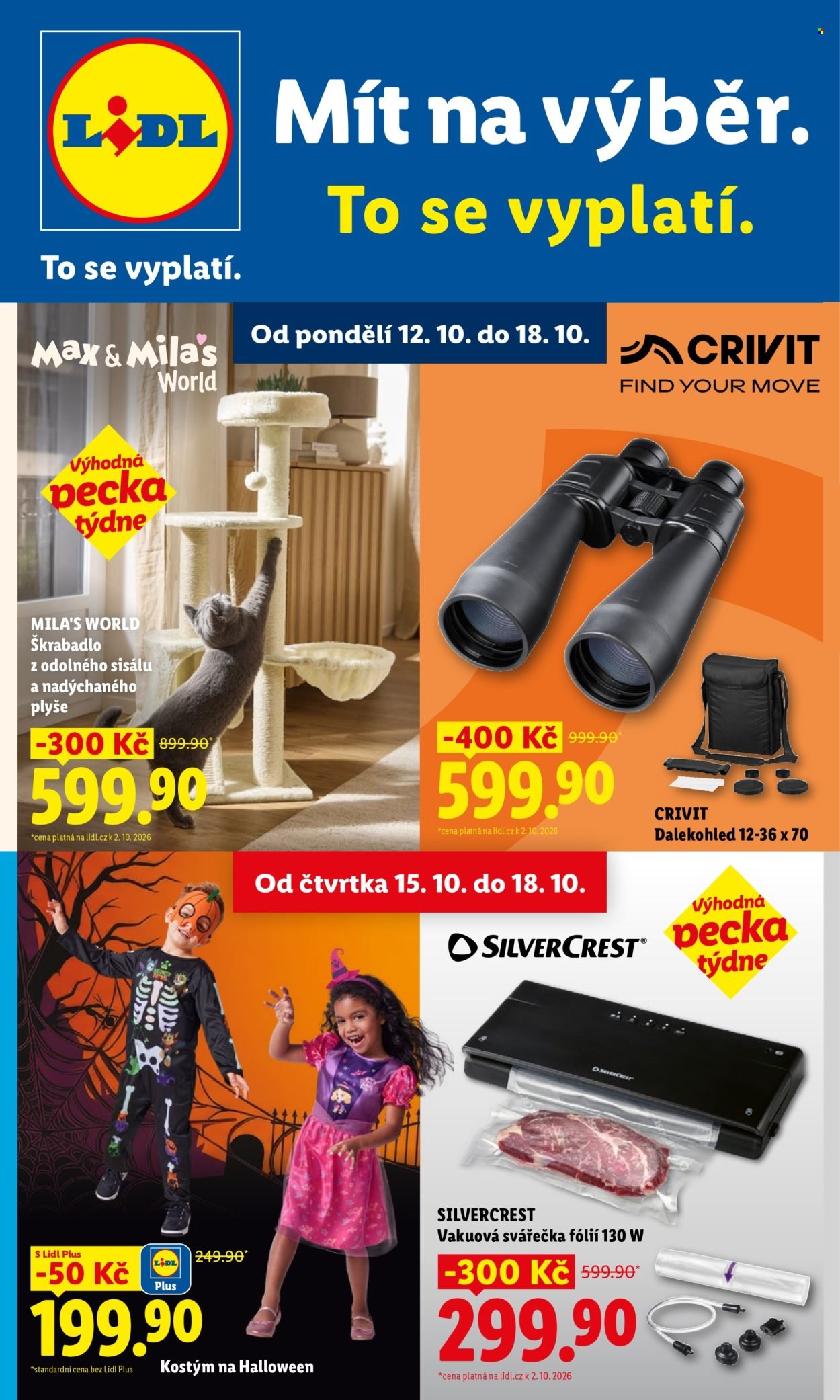 LIDL leták - Spotřební zboží