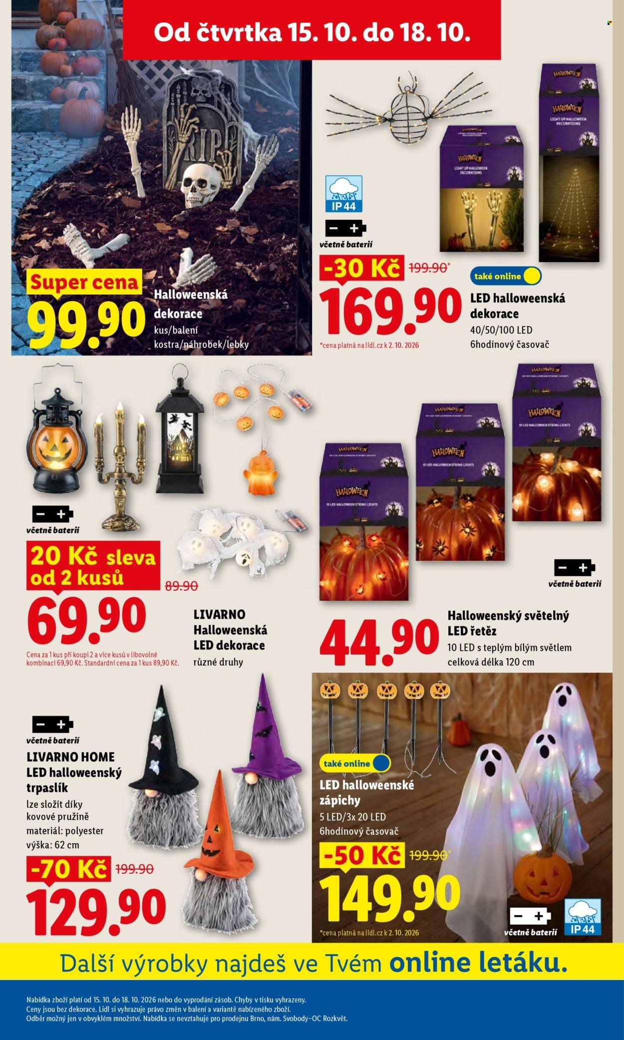 LIDL leták - Spotřební zboží