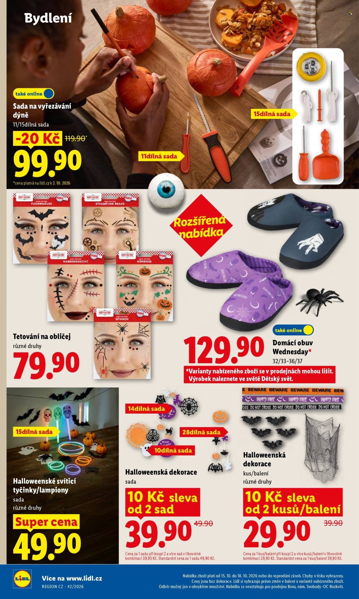 LIDL leták - Spotřební zboží