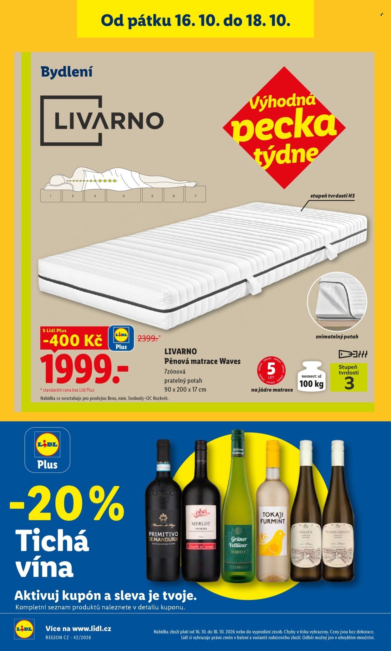 LIDL leták - Spotřební zboží