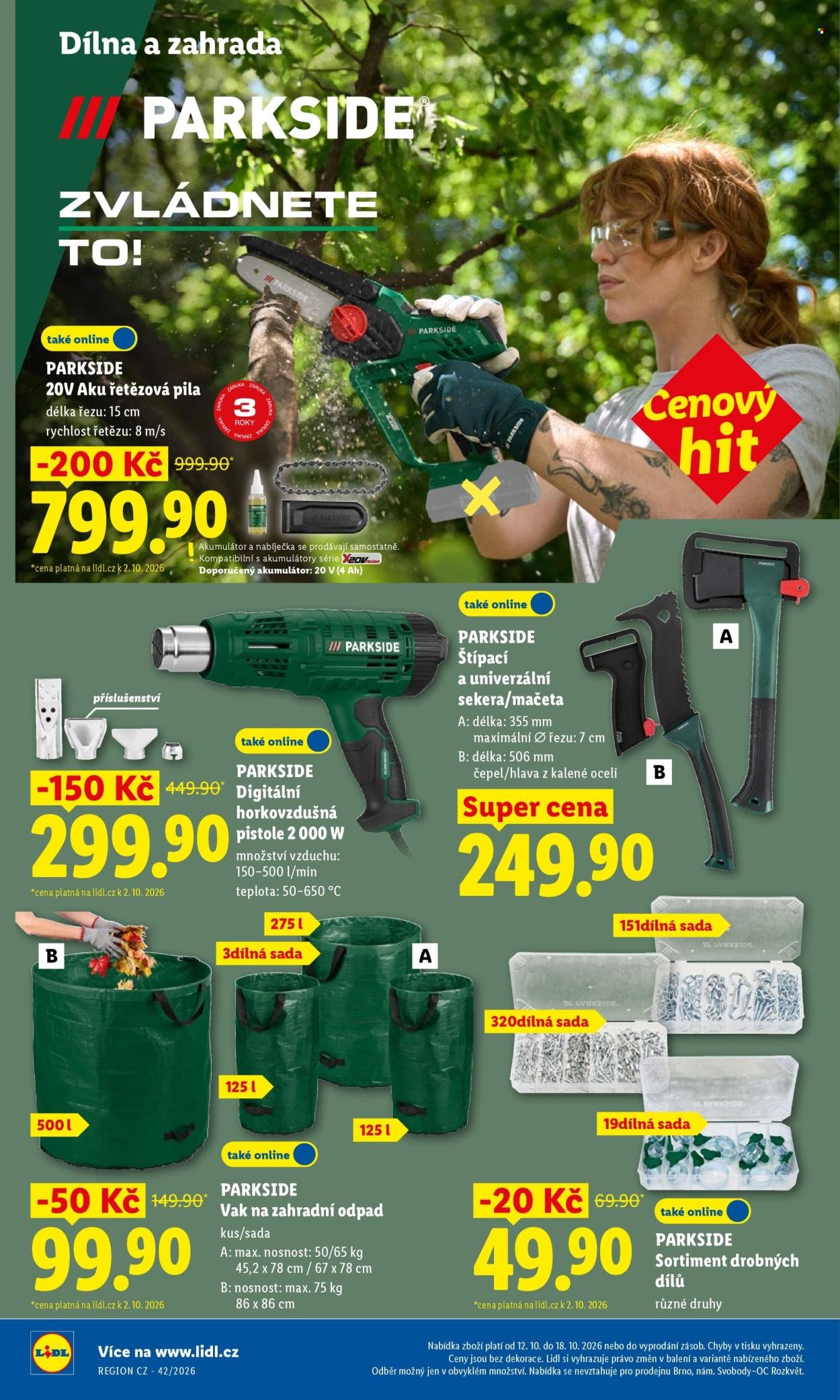 LIDL leták - Spotřební zboží