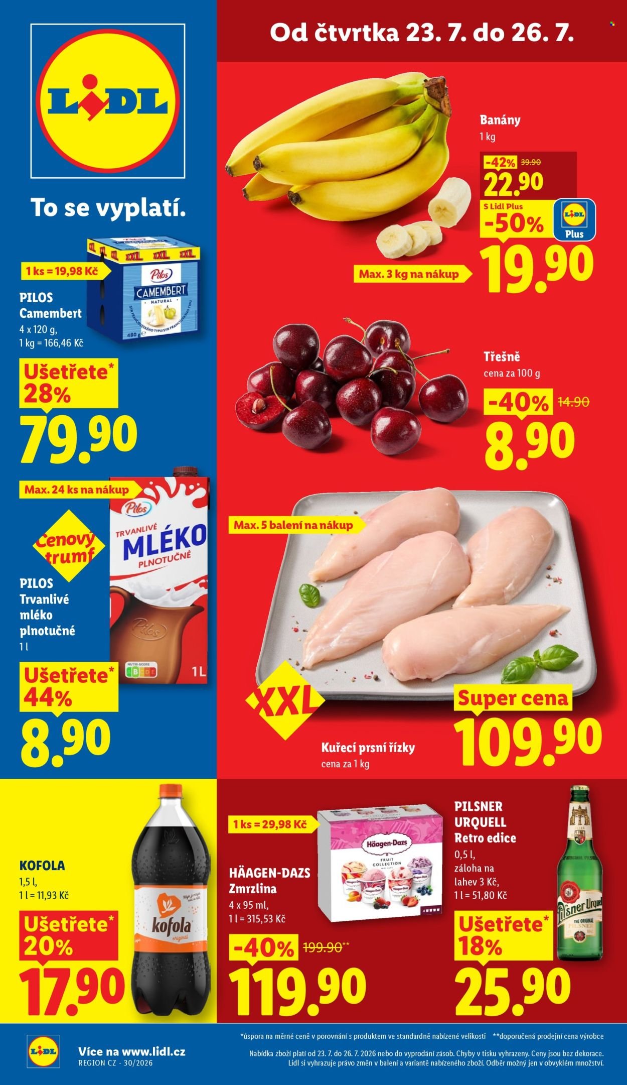 LIDL leták - Od čtvrtka 23.7.2026