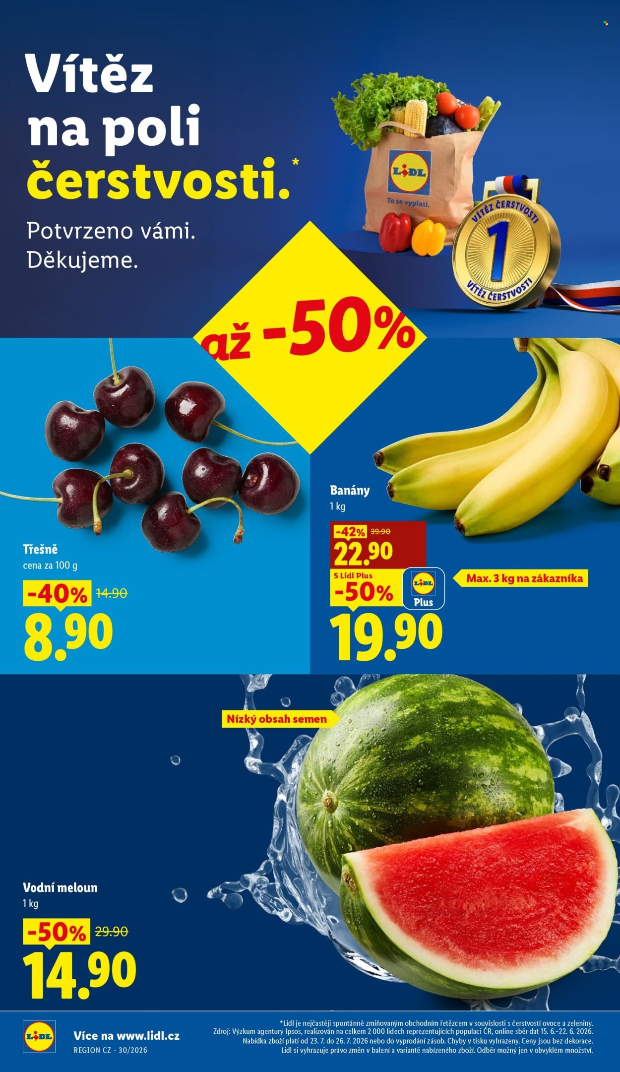 LIDL leták - Od čtvrtka 23.7.2026