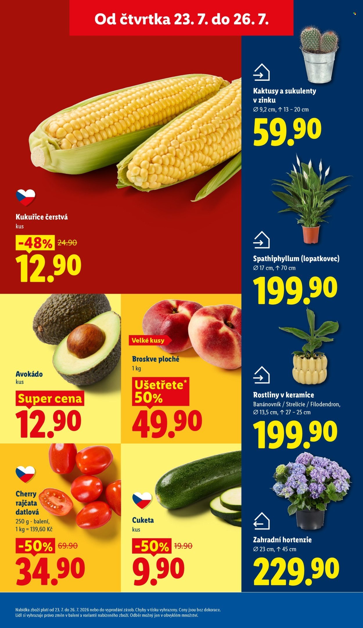 LIDL leták - Od čtvrtka 23.7.2026