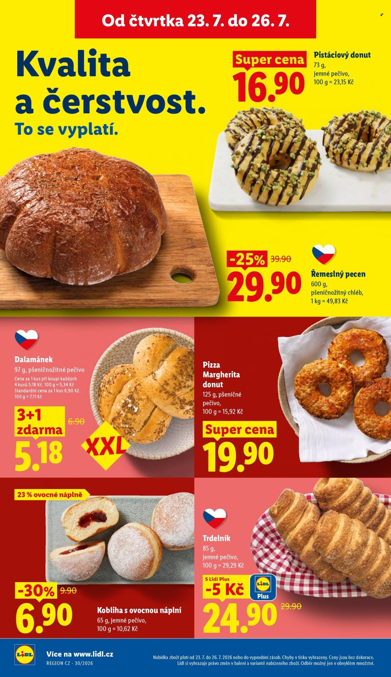 LIDL leták - Od čtvrtka 23.7.2026