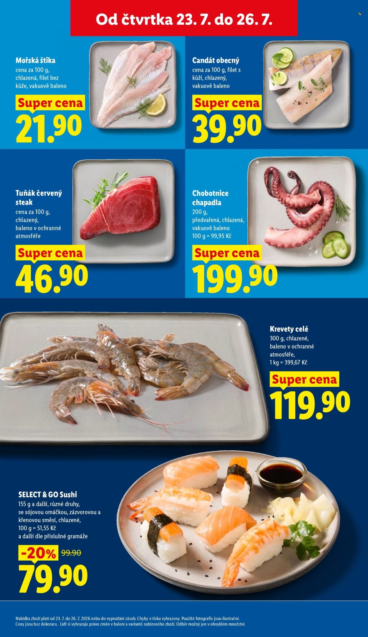 LIDL leták - Od čtvrtka 23.7.2026