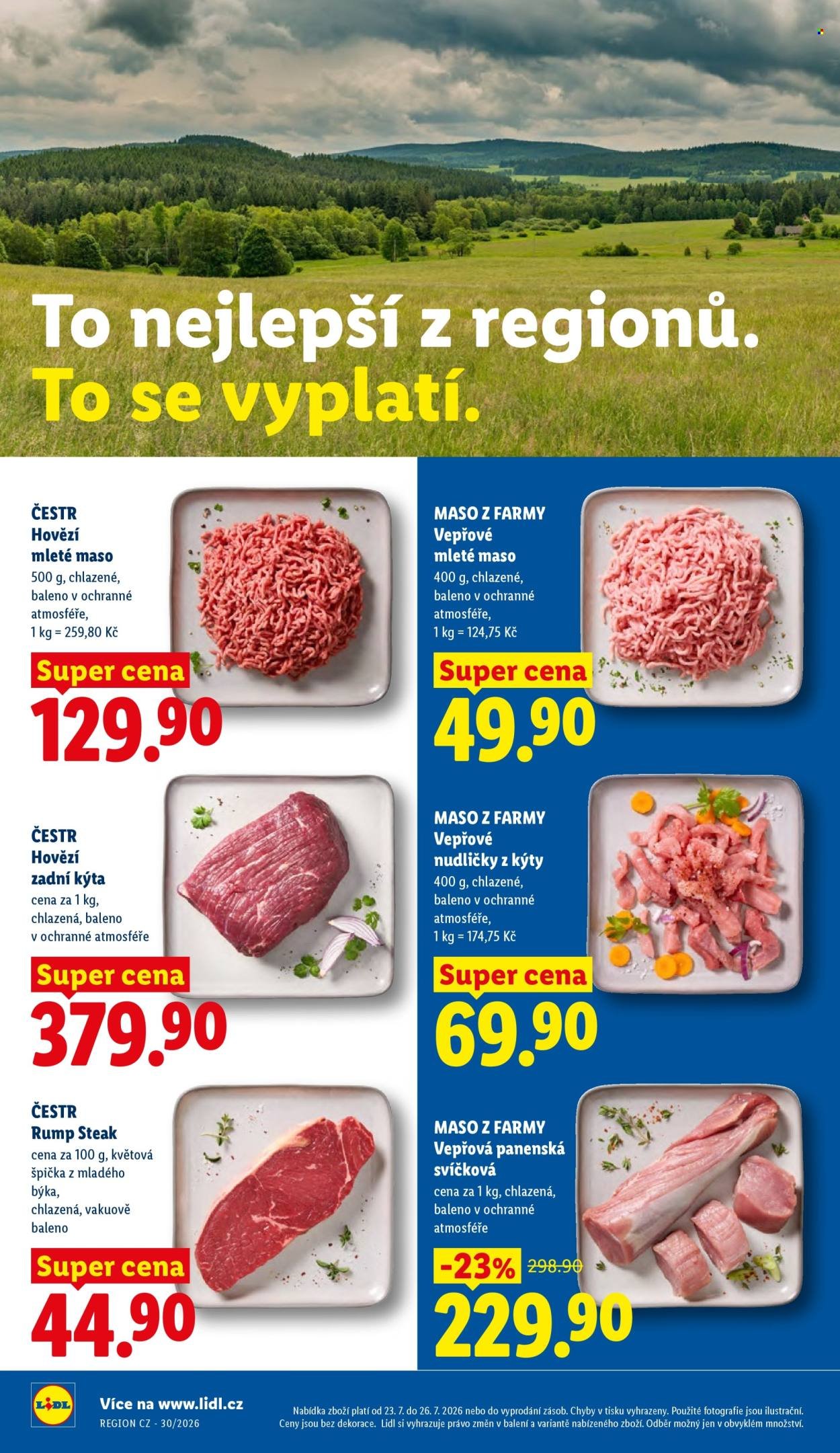 LIDL leták - Od čtvrtka 23.7.2026