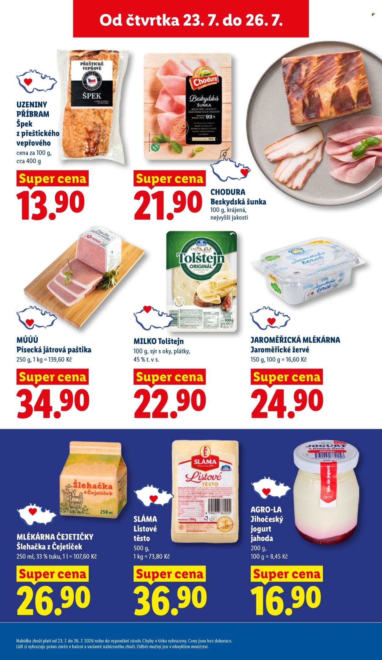 LIDL leták - Od čtvrtka 23.7.2026