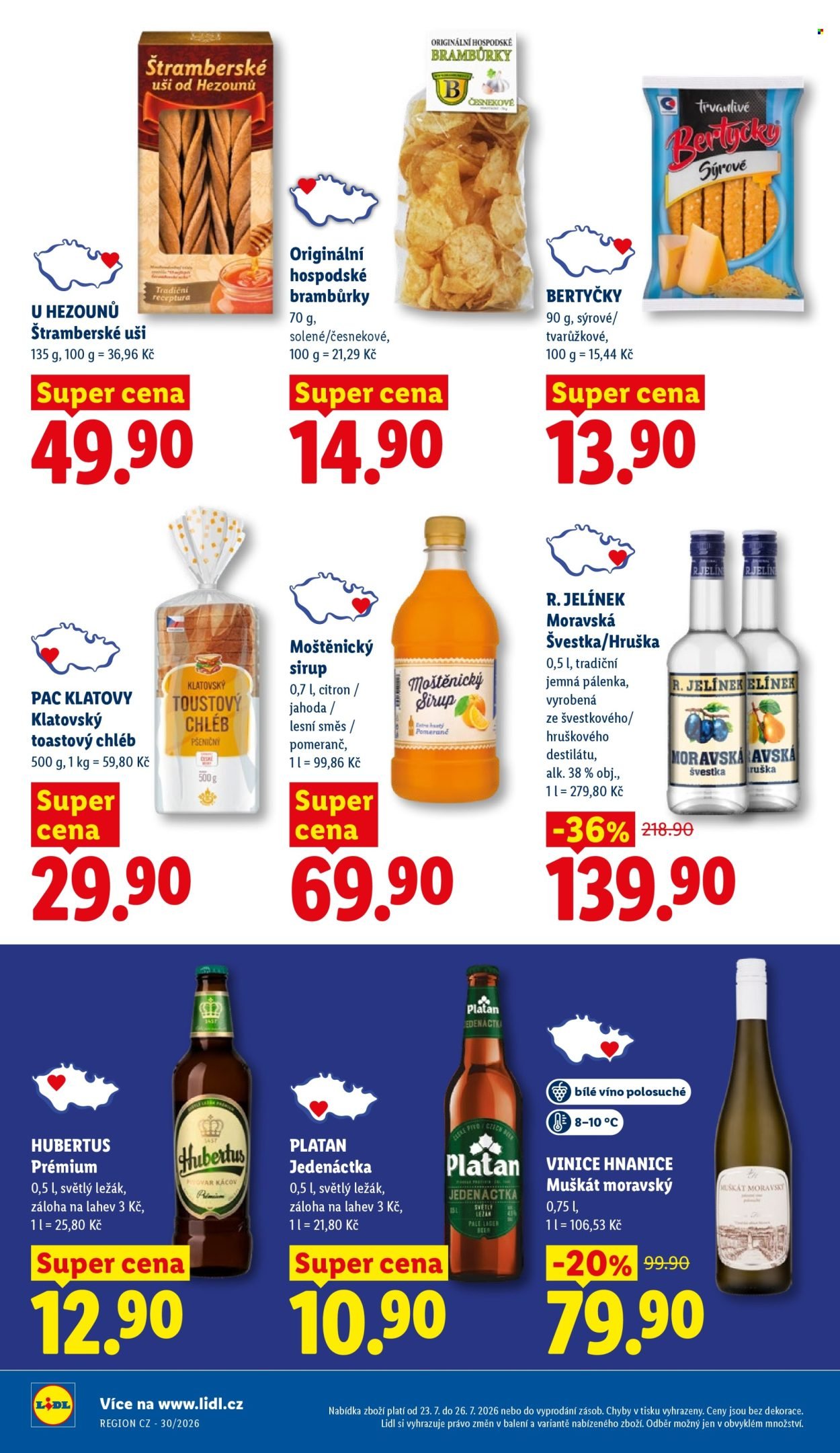 LIDL leták - Od čtvrtka 23.7.2026