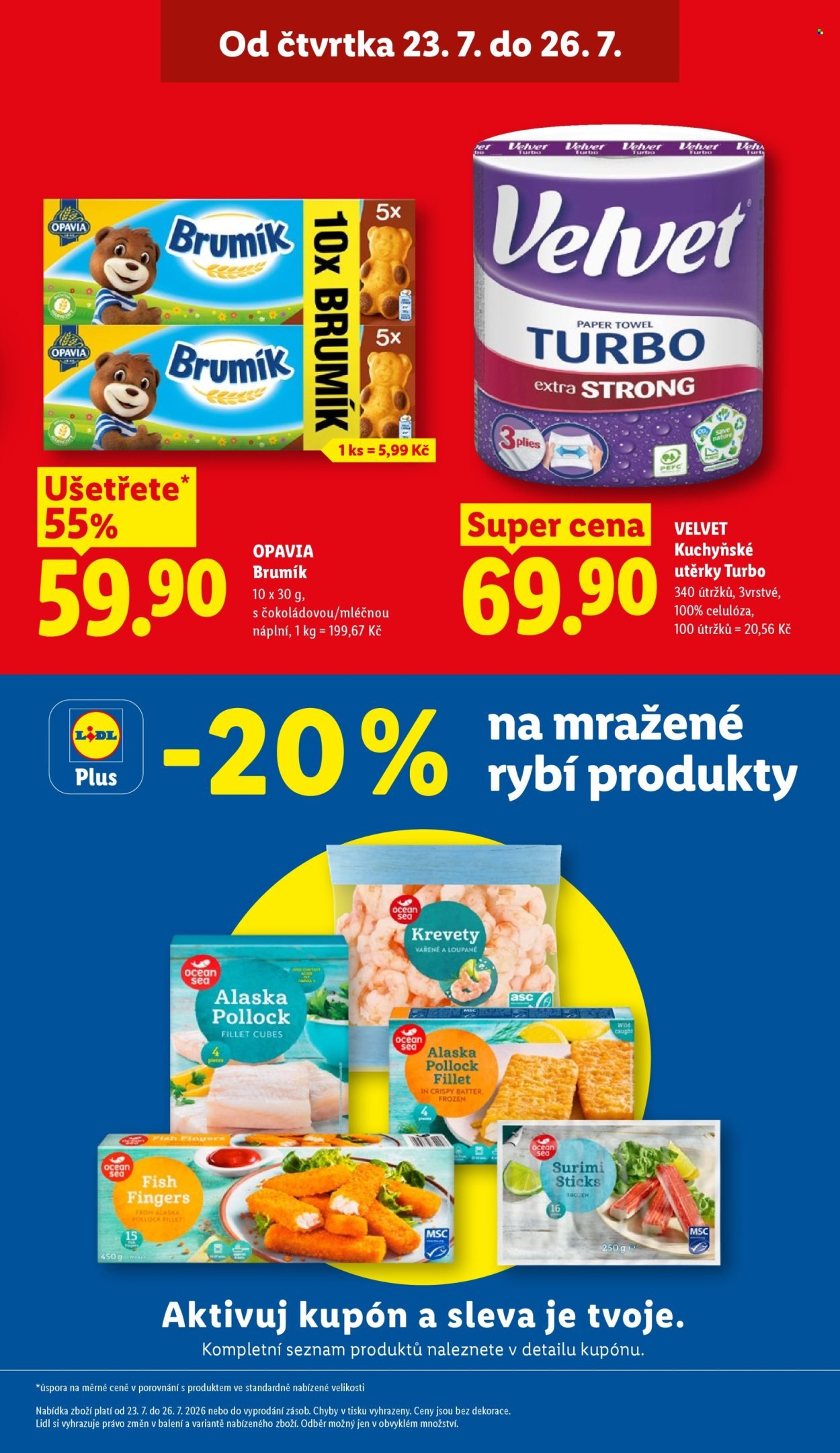 LIDL leták - Od čtvrtka 23.7.2026