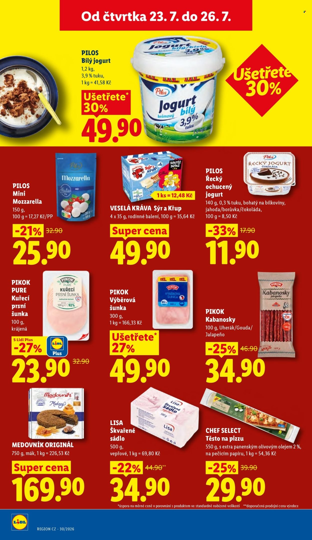 LIDL leták - Od čtvrtka 23.7.2026