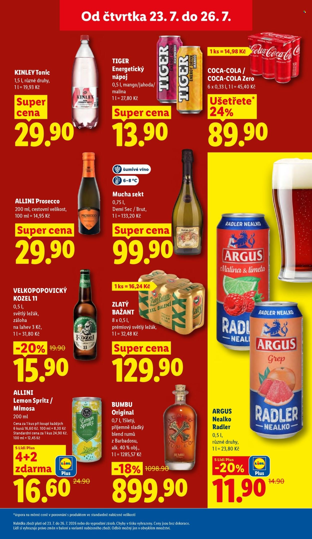 LIDL leták - Od čtvrtka 23.7.2026