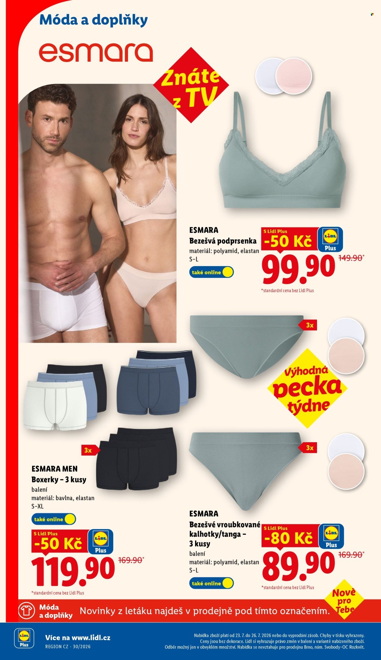 LIDL leták - Od čtvrtka 23.7.2026