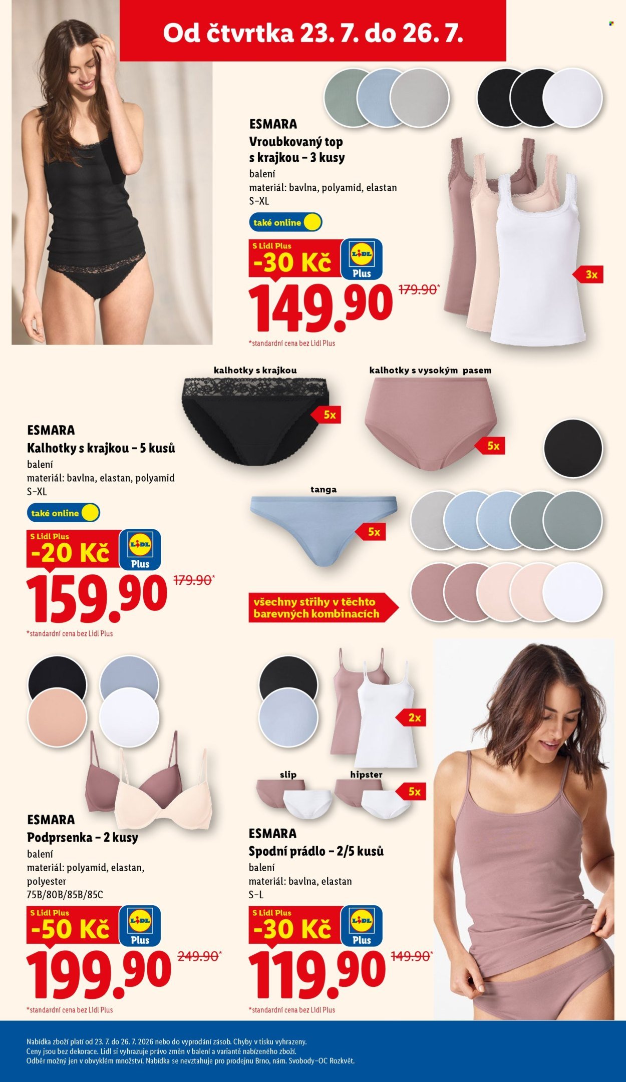 LIDL leták - Od čtvrtka 23.7.2026