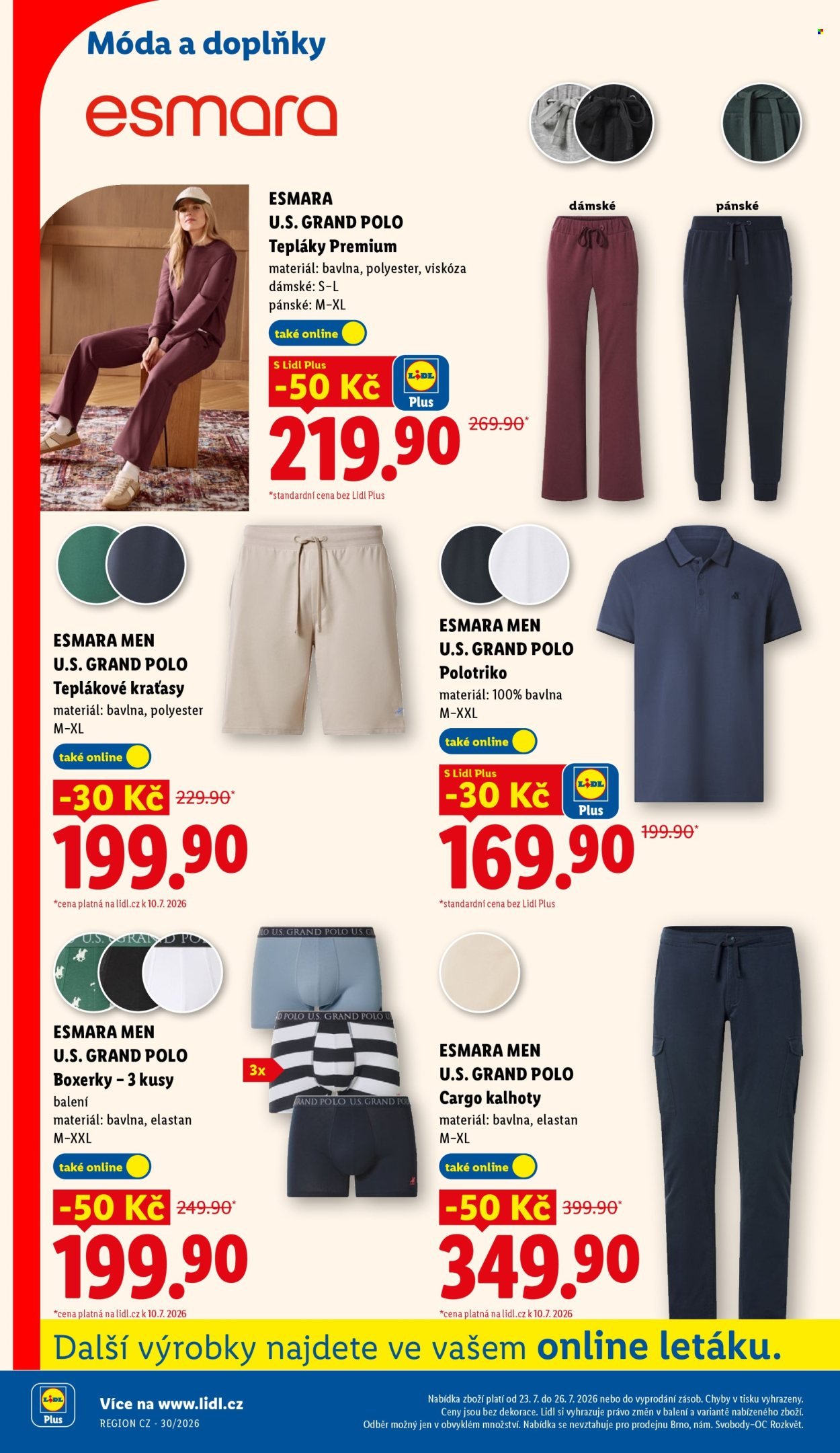 LIDL leták - Od čtvrtka 23.7.2026