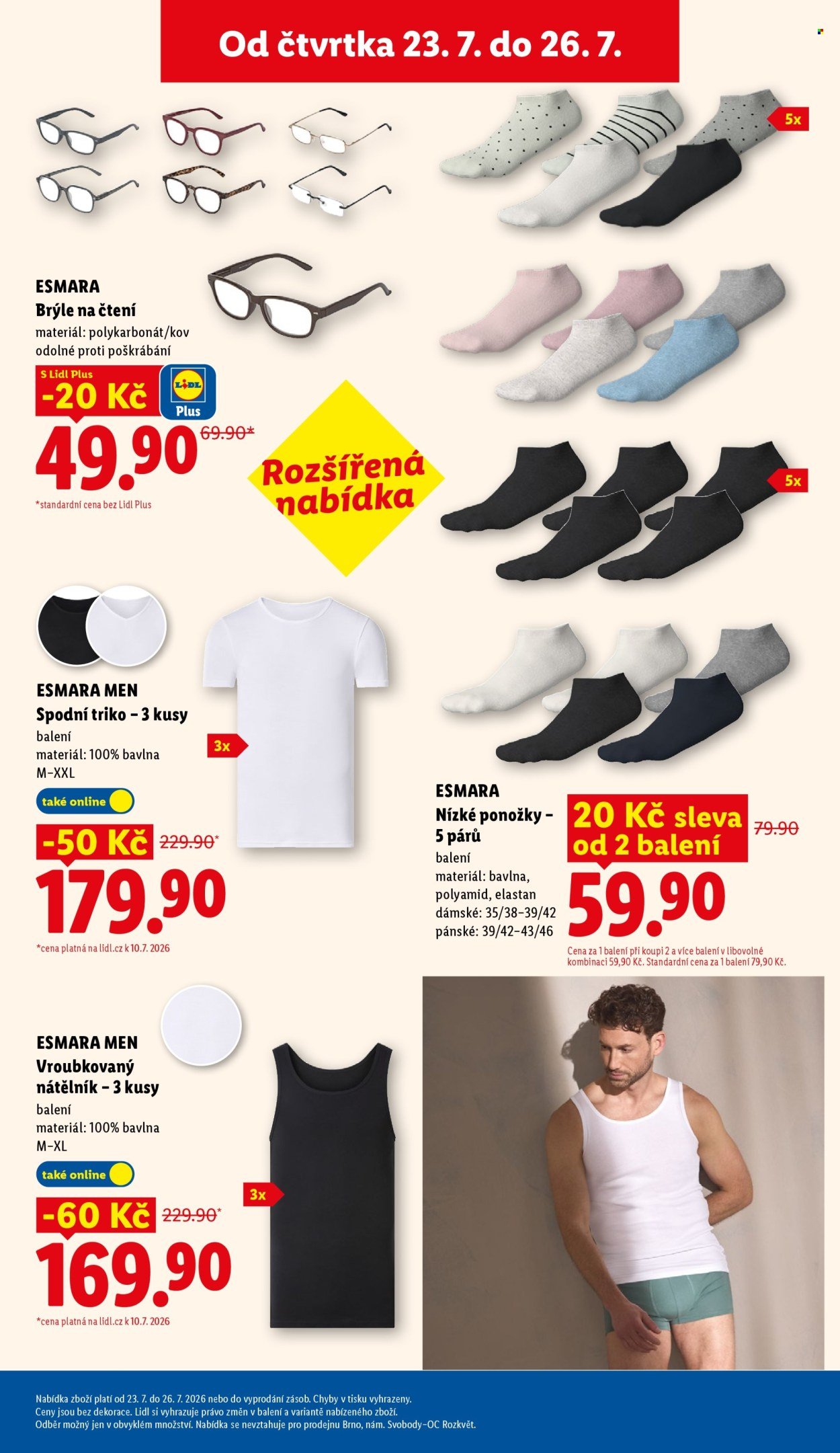 LIDL leták - Od čtvrtka 23.7.2026