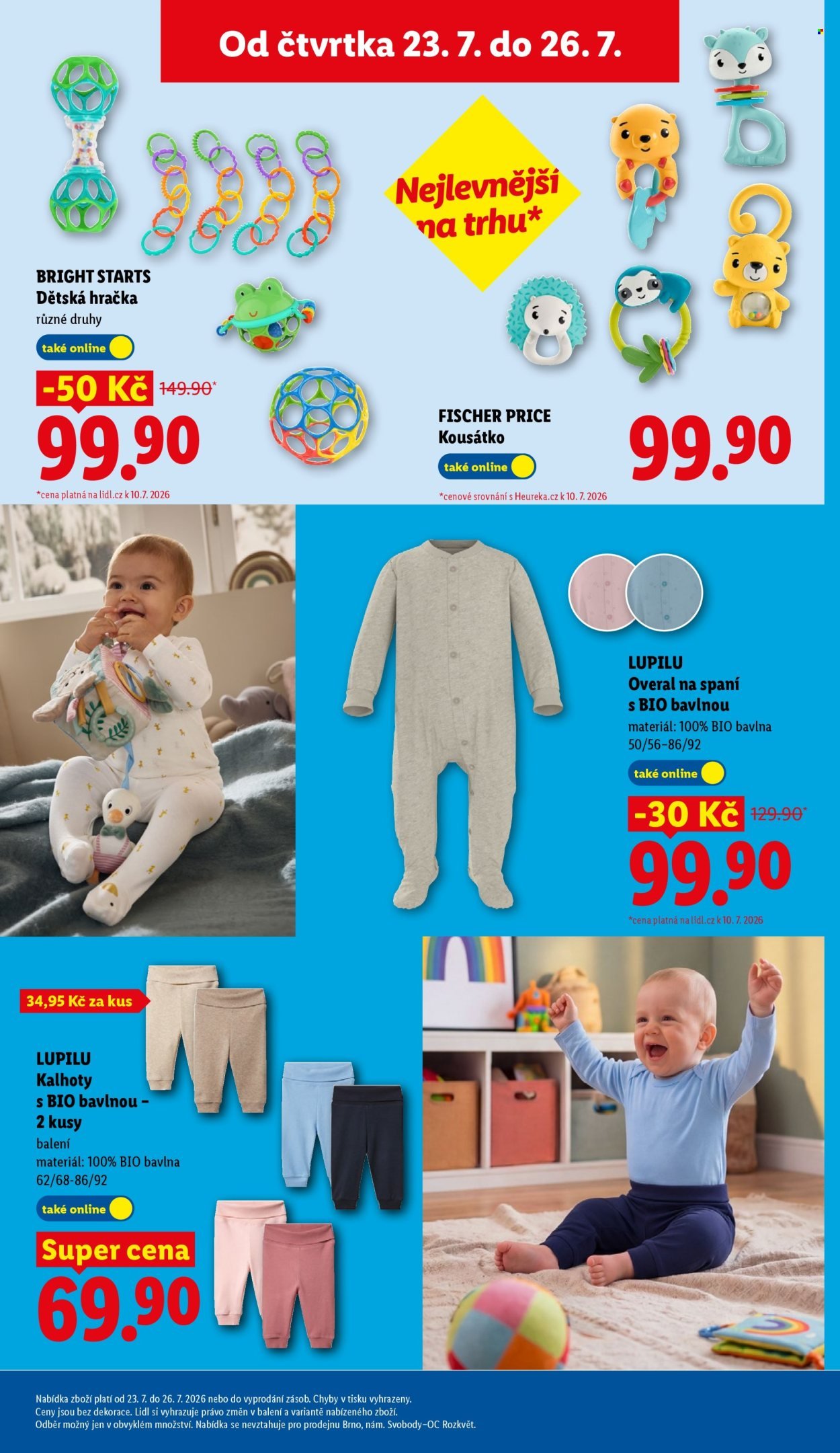 LIDL leták - Od čtvrtka 23.7.2026
