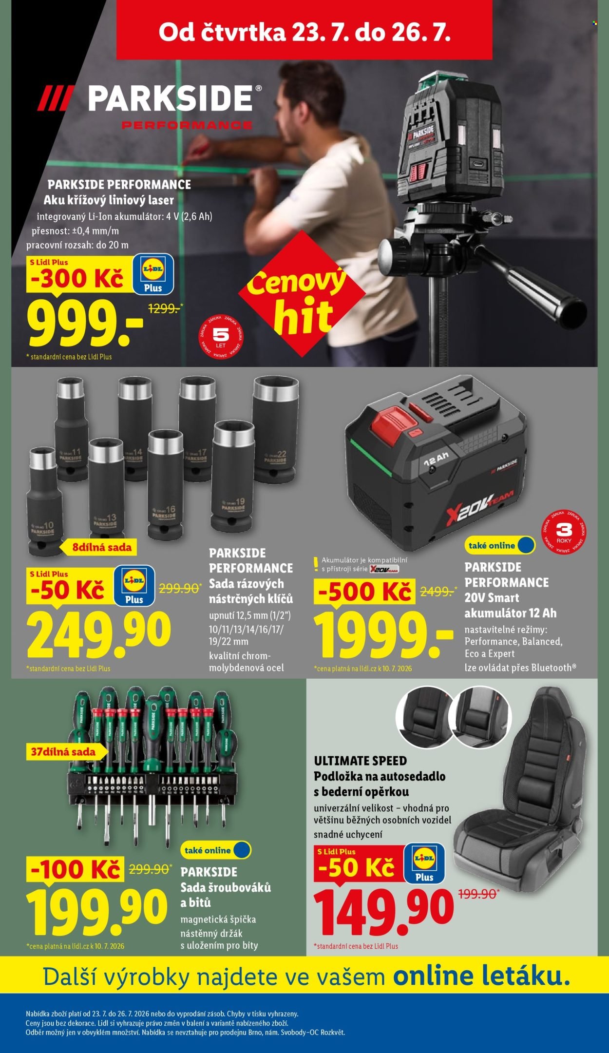 LIDL leták - Od čtvrtka 23.7.2026