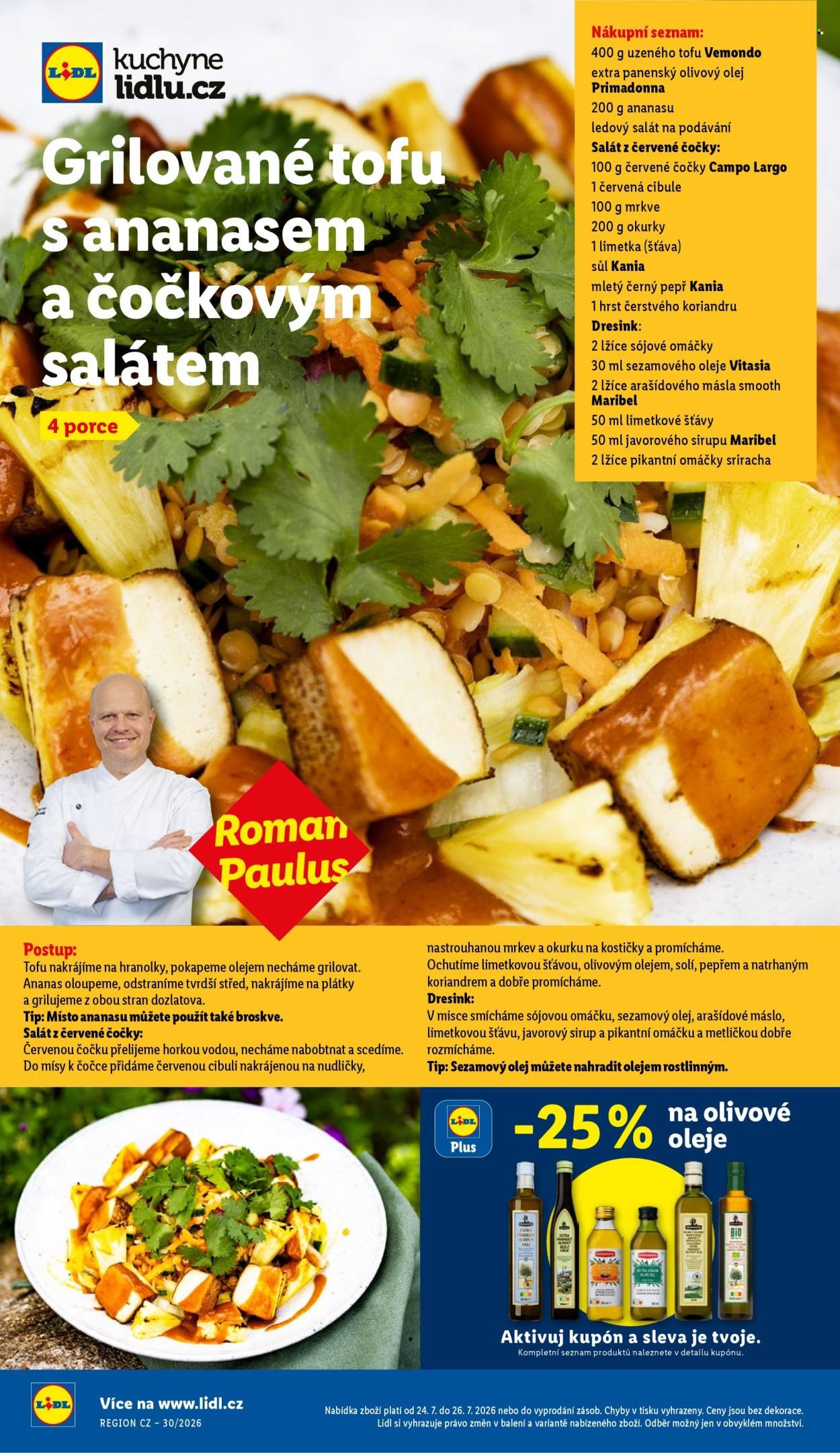 LIDL leták - Od čtvrtka 23.7.2026