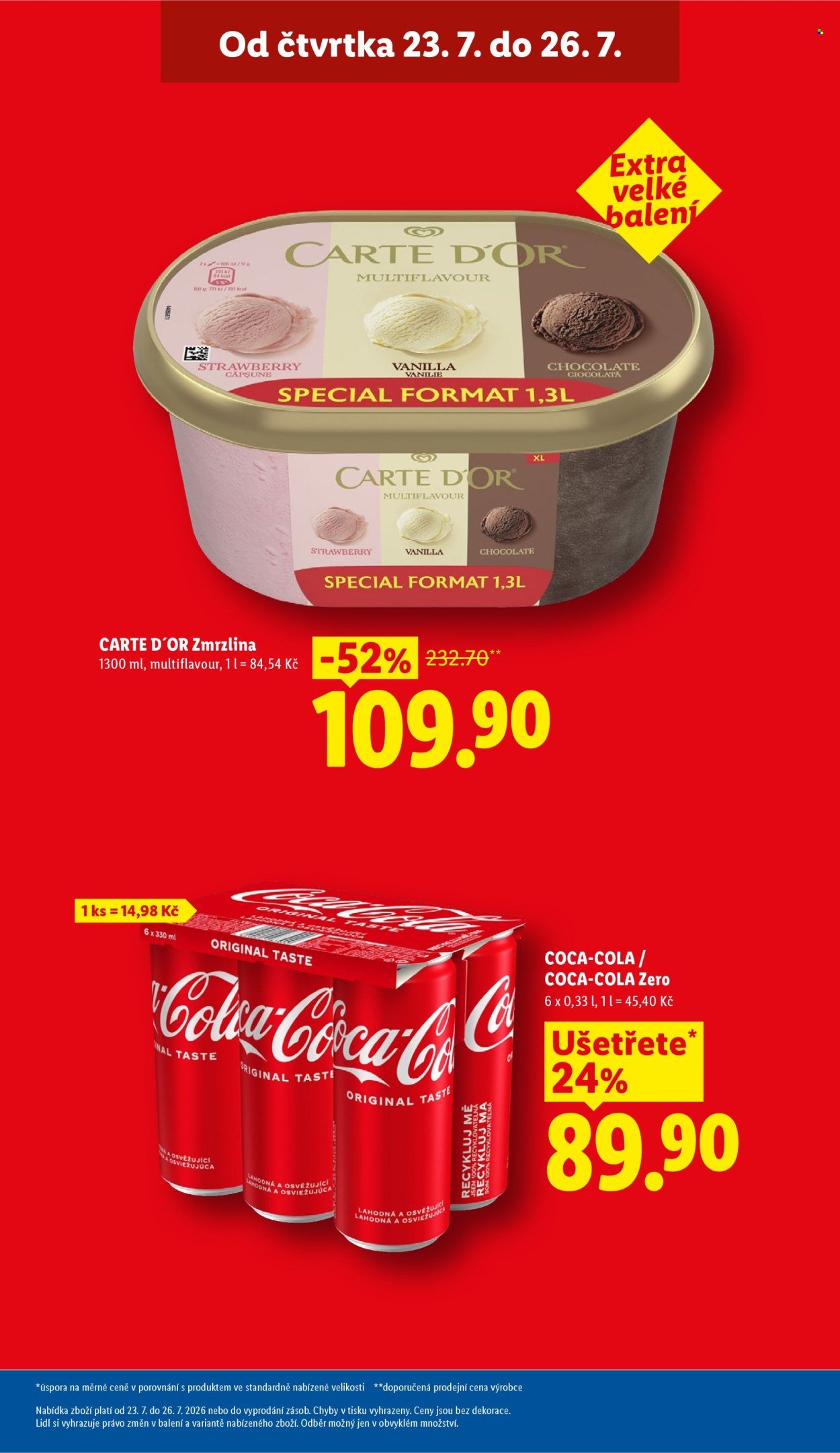 LIDL leták - Od čtvrtka 23.7.2026