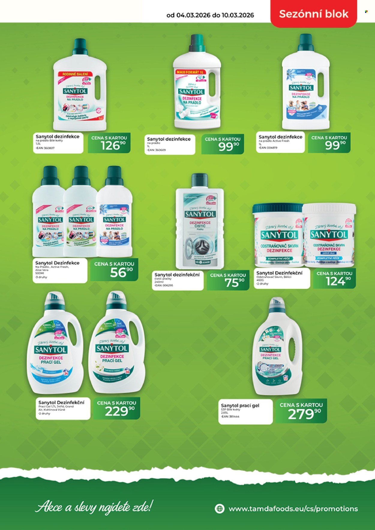 TAMDA FOODS leták - Od středy 4.3.2026 (2026-03-04 - 2026-03-10)