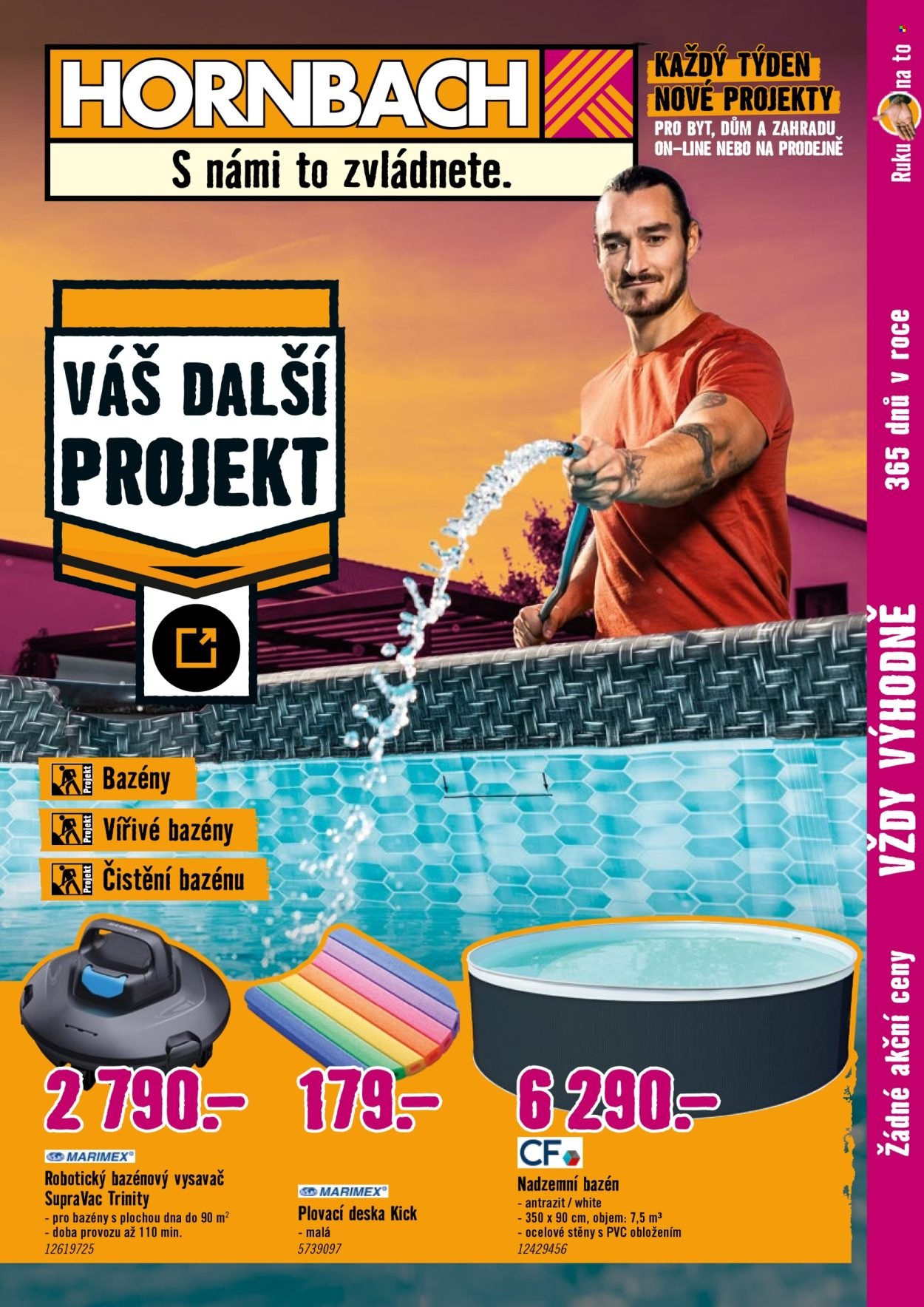 HORNBACH leták - Váš další projekt - Bazény