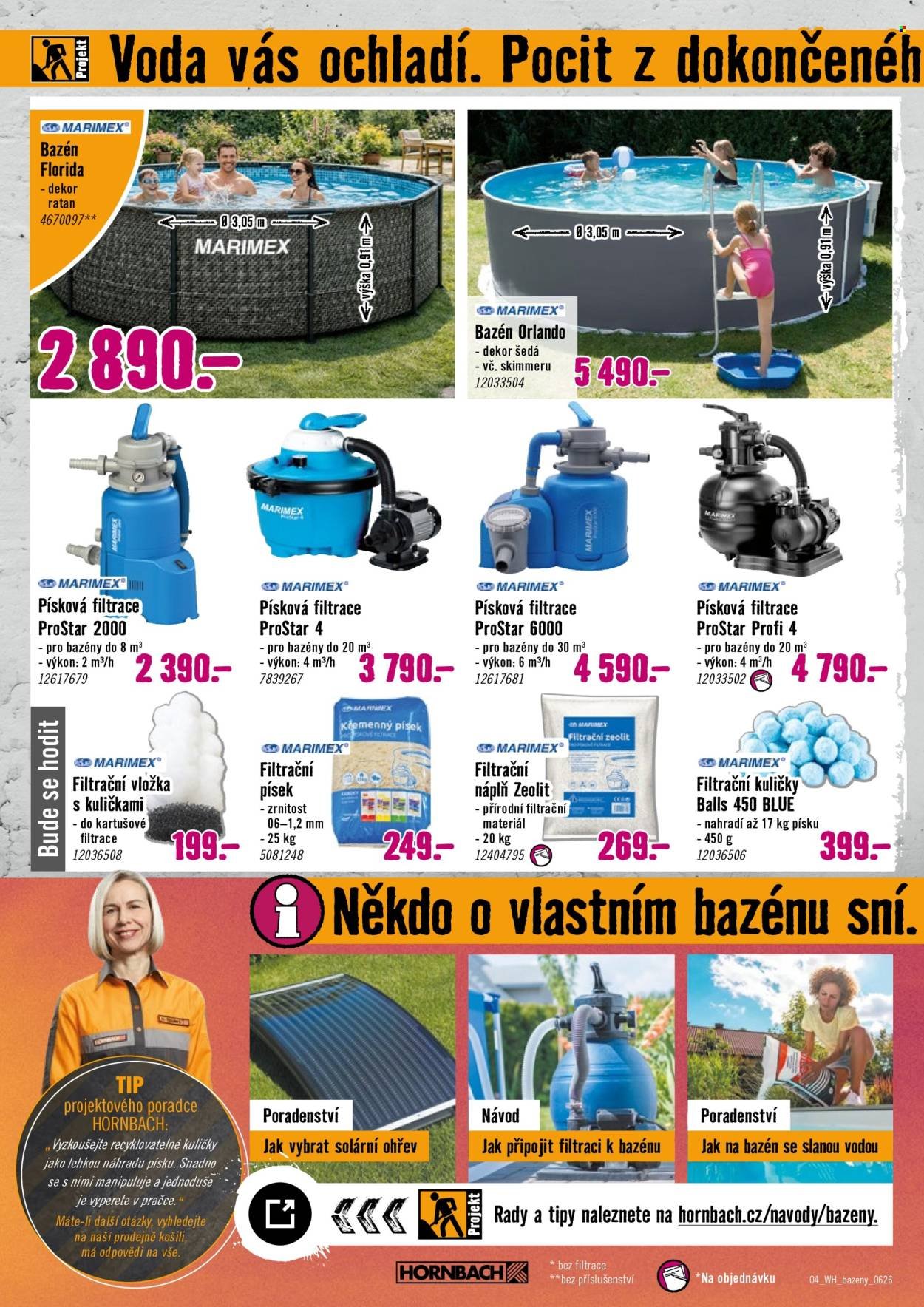 HORNBACH leták - Váš další projekt - Bazény
