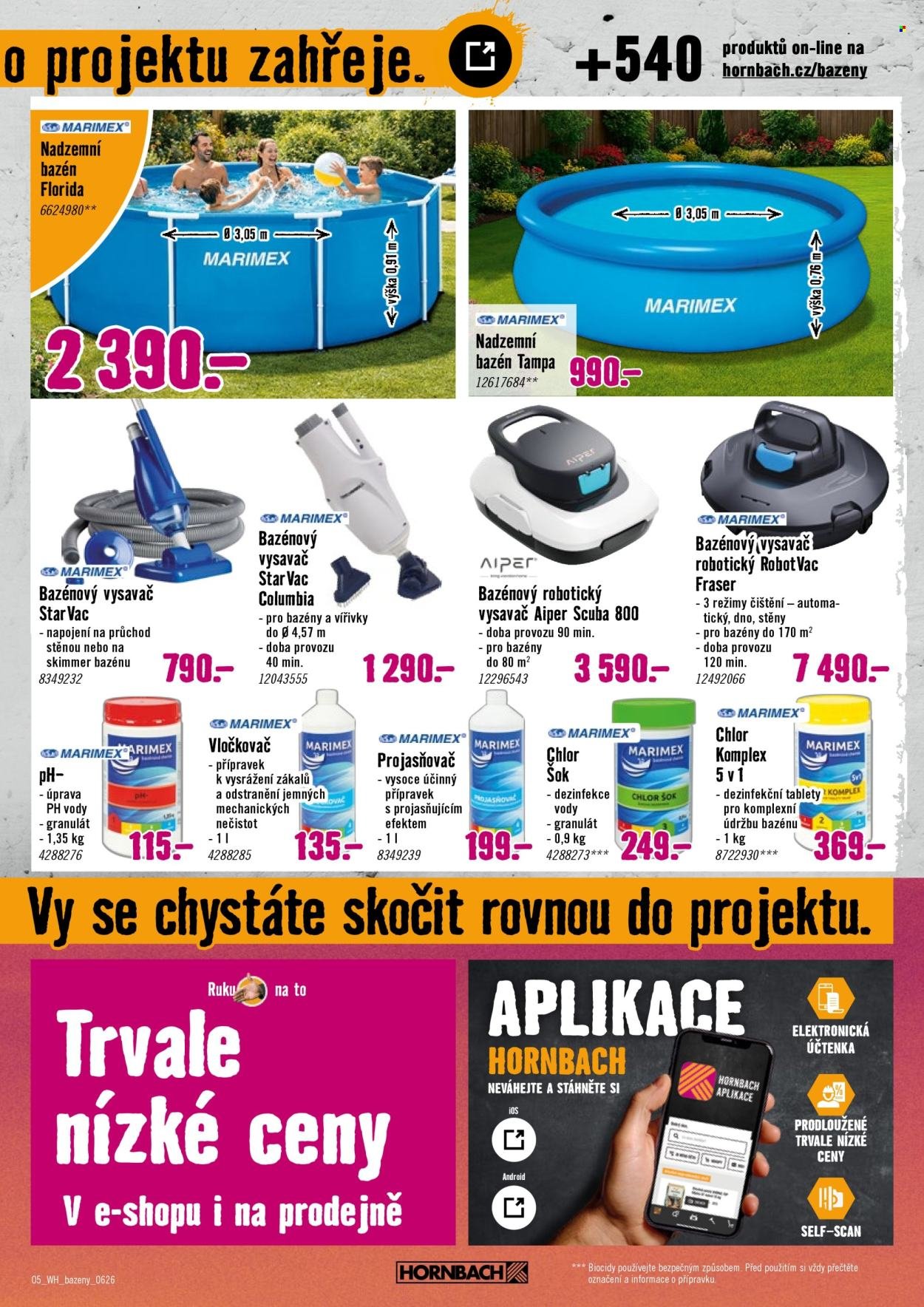 HORNBACH leták - Váš další projekt - Bazény