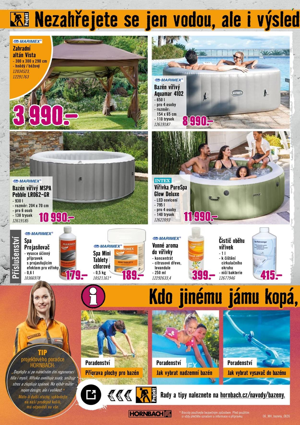 HORNBACH leták - Váš další projekt - Bazény