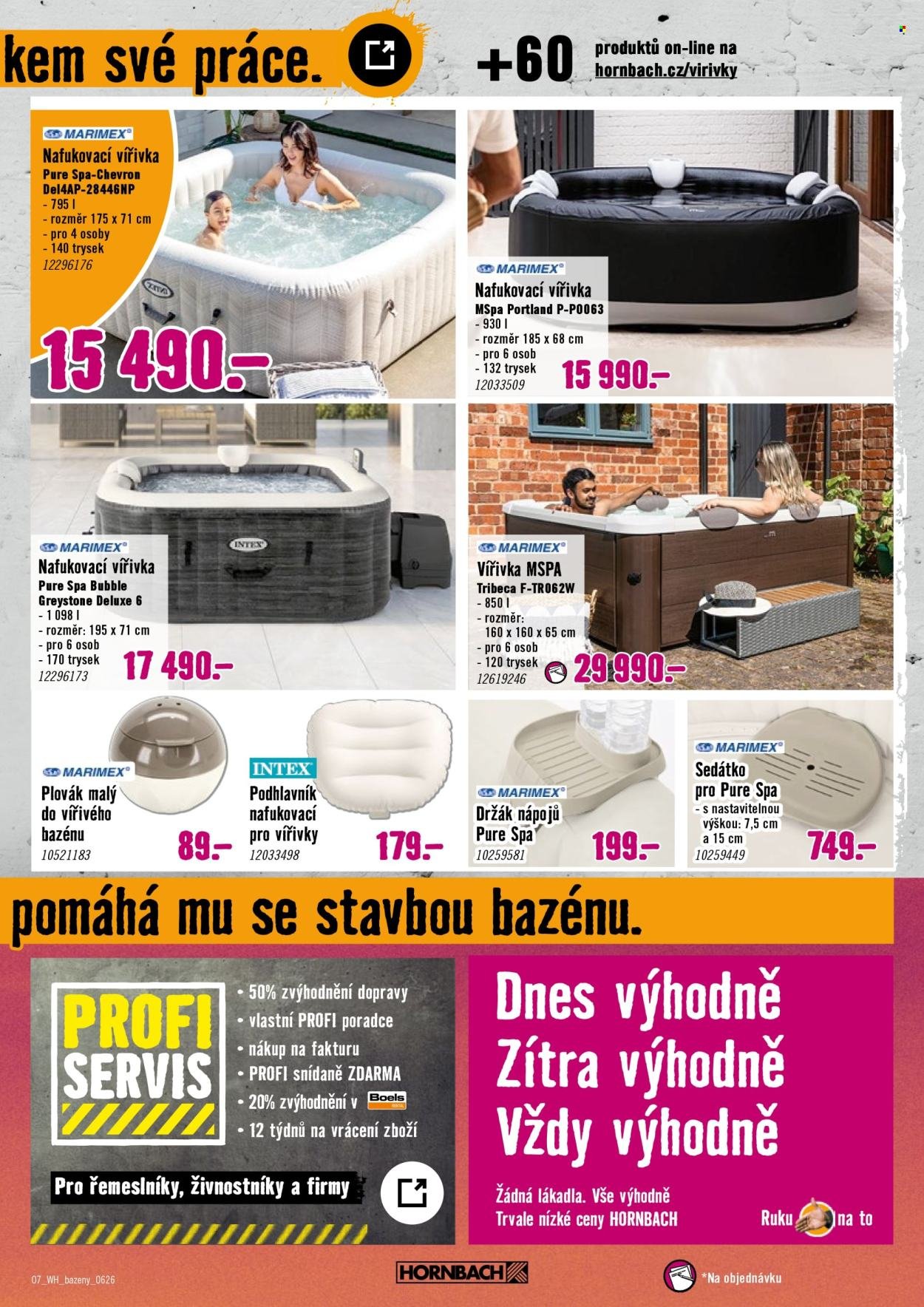 HORNBACH leták - Váš další projekt - Bazény