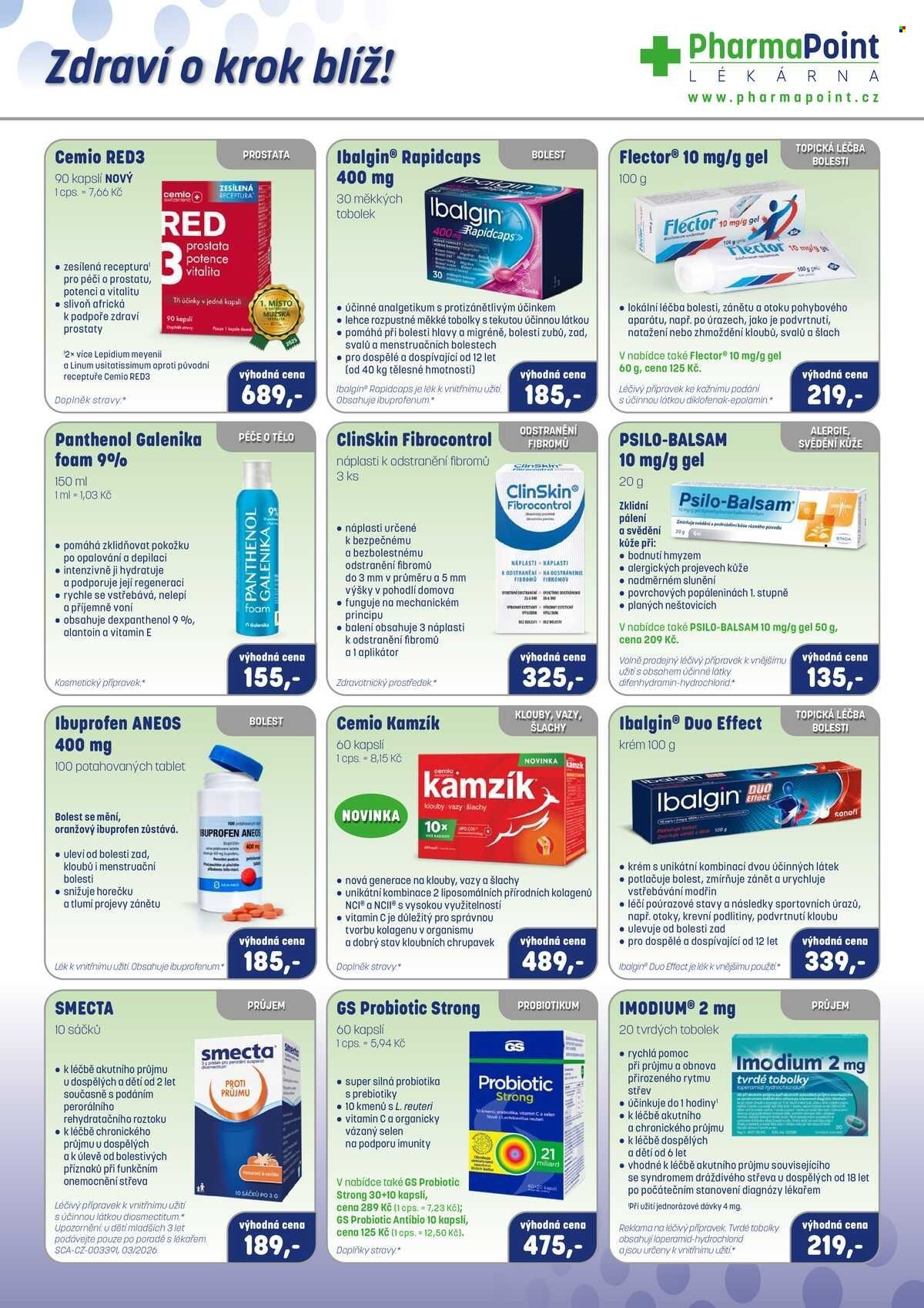 PHARMAPOINT leták - Naše nabídka