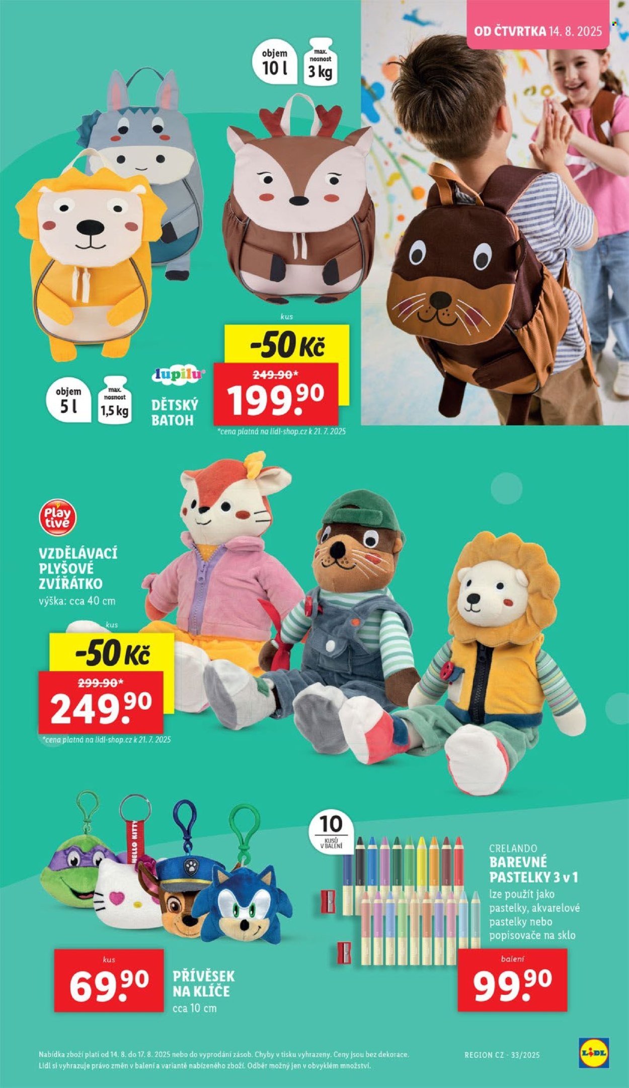 LIDL leták - Hurá do lavic (2025-08-04 - 2025-09-07)