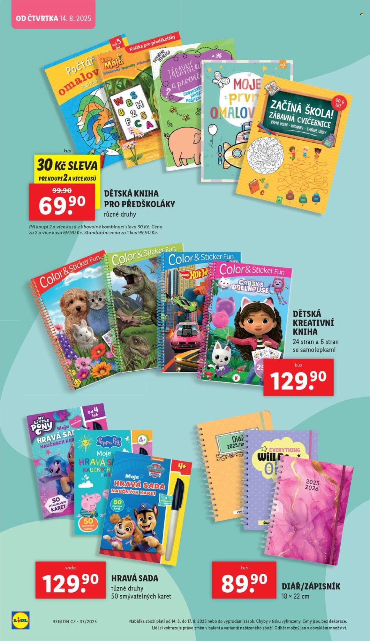 LIDL leták - Hurá do lavic (2025-08-04 - 2025-09-07)