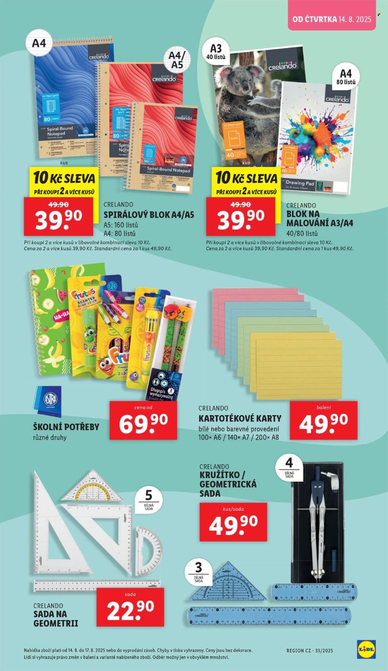 LIDL leták - Hurá do lavic (2025-08-04 - 2025-09-07)