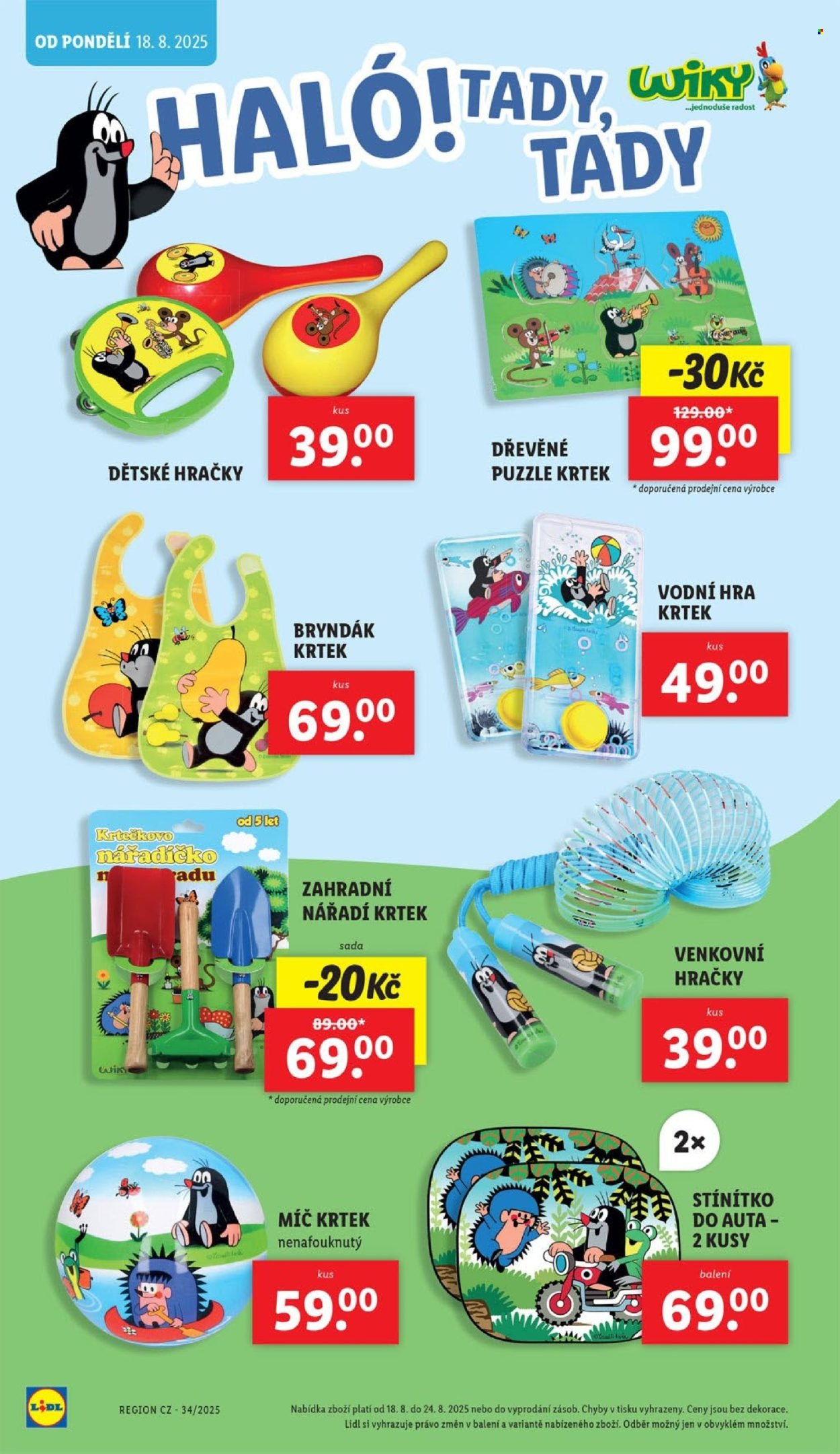 LIDL leták - Hurá do lavic (2025-08-04 - 2025-09-07)