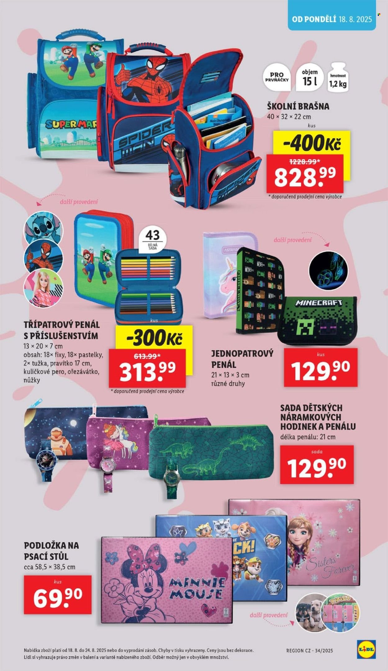 LIDL leták - Hurá do lavic (2025-08-04 - 2025-09-07)