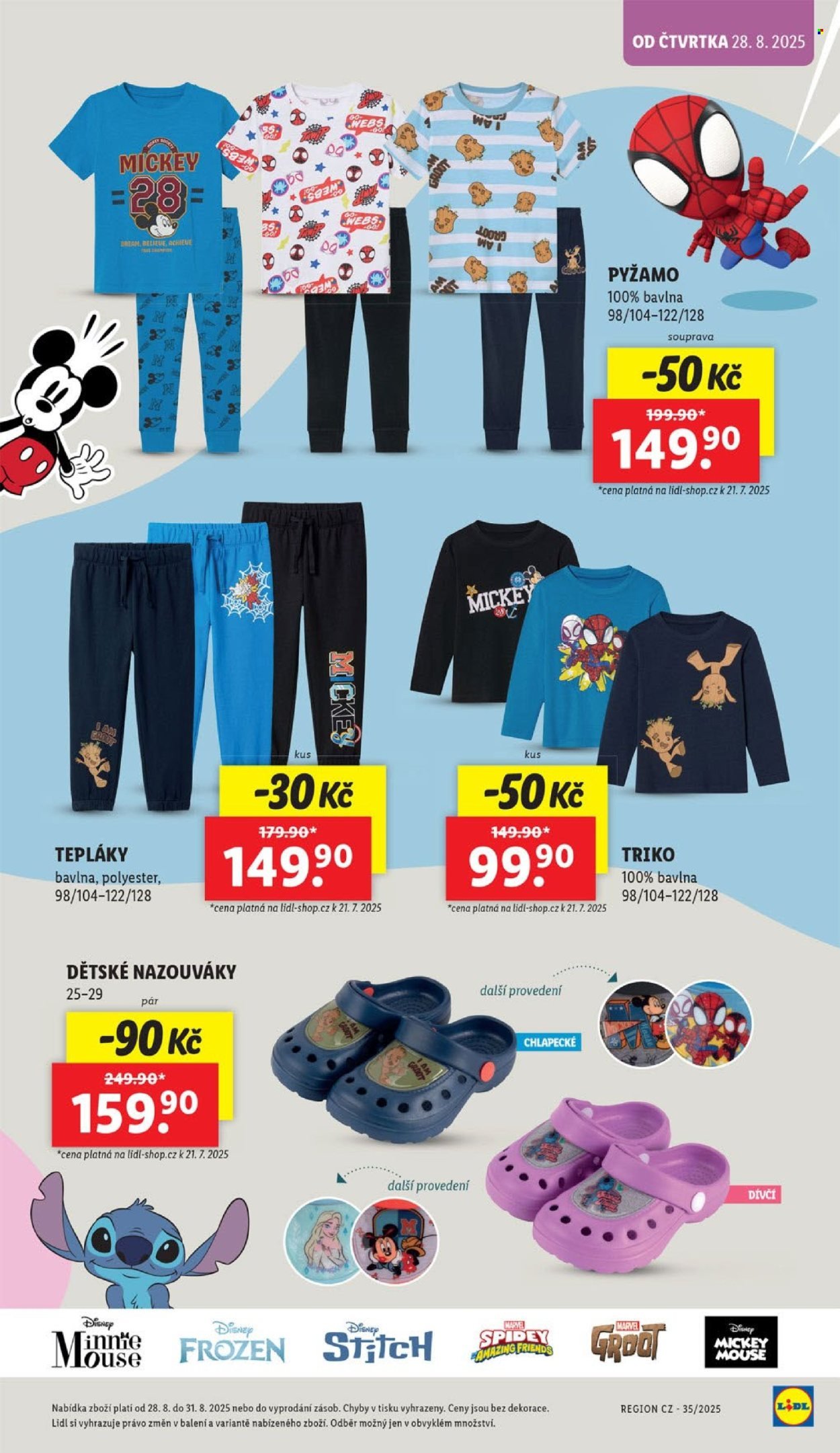 LIDL leták - Hurá do lavic (2025-08-04 - 2025-09-07)