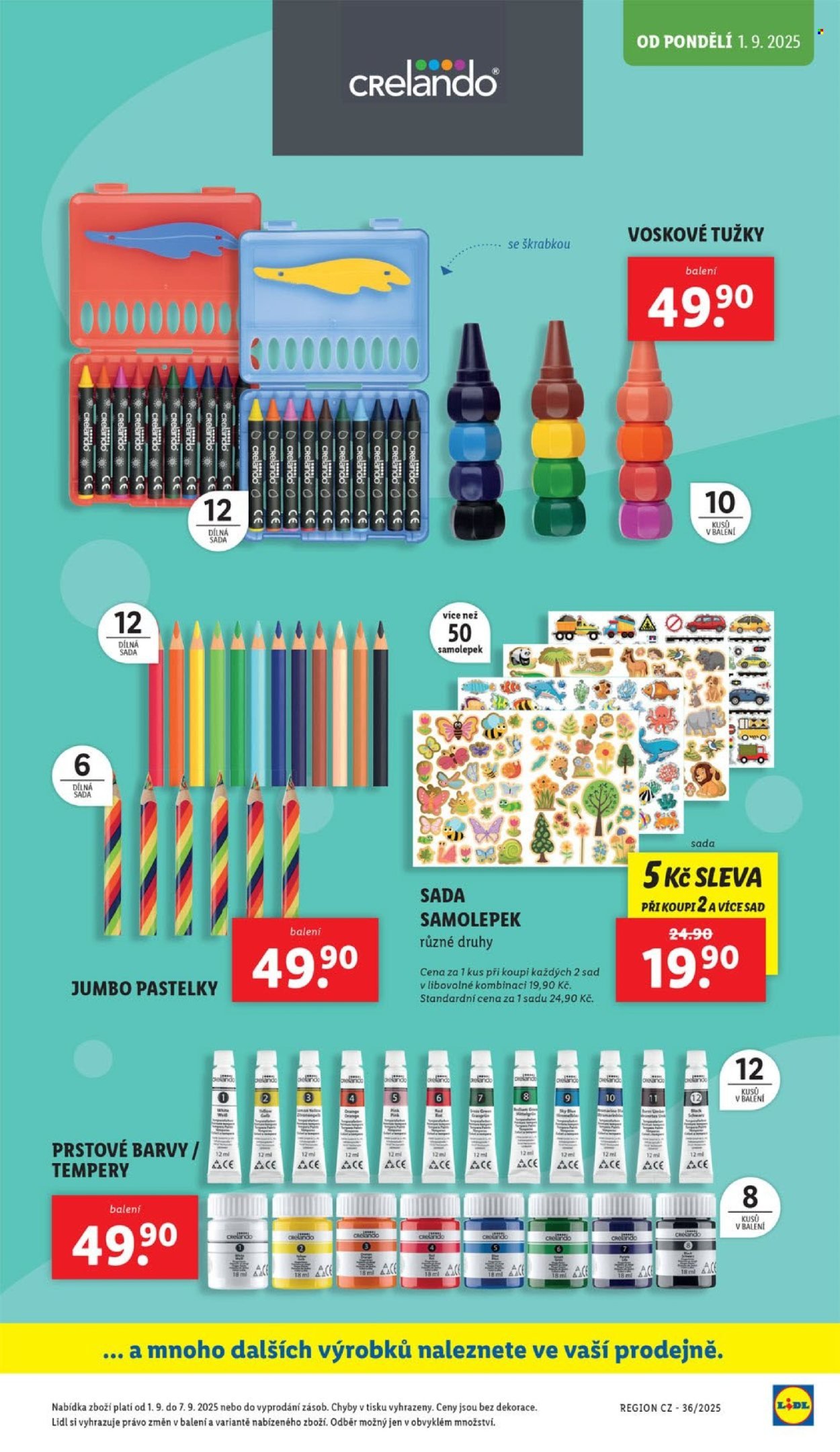 LIDL leták - Hurá do lavic (2025-08-04 - 2025-09-07)