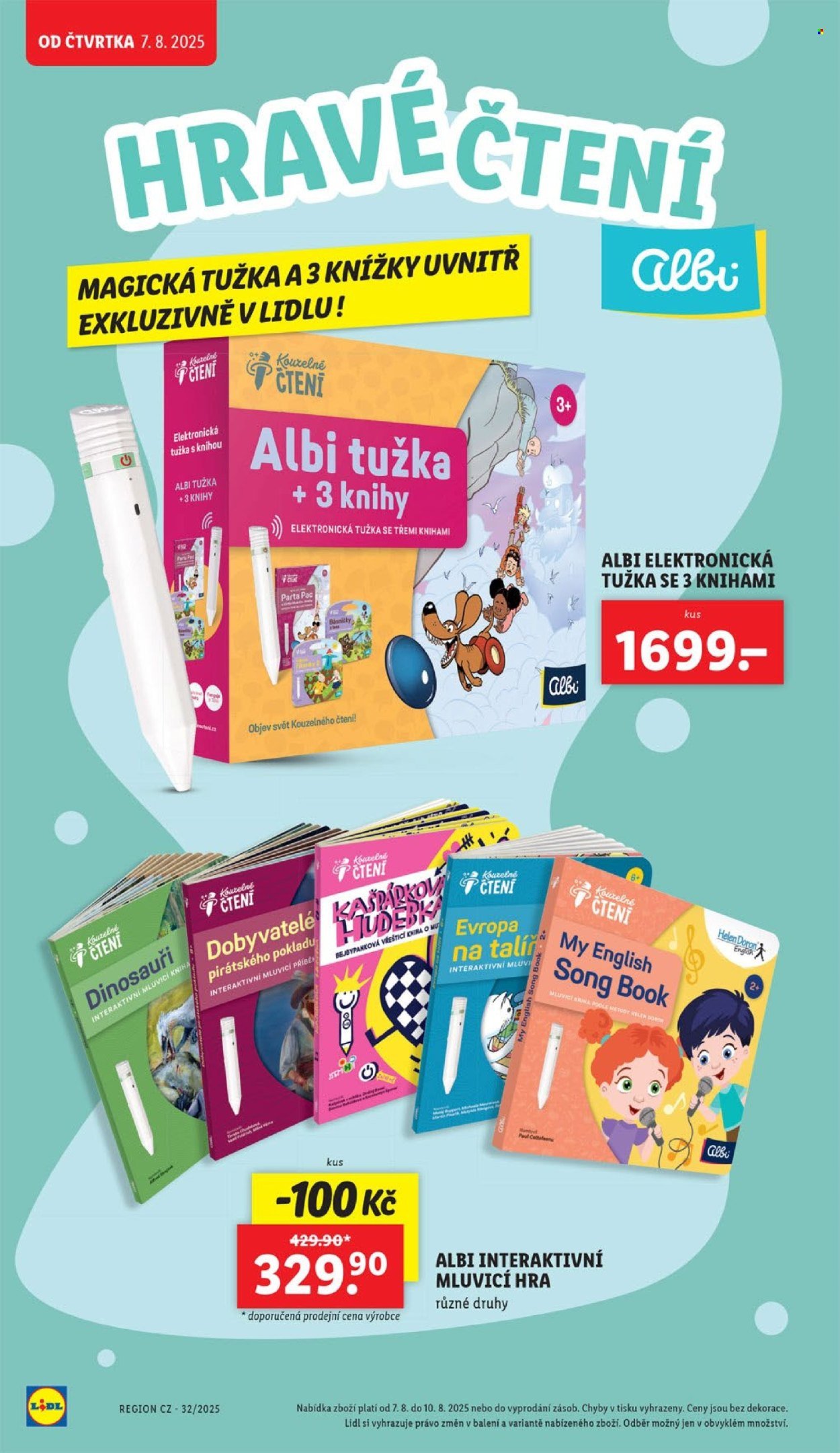LIDL leták - Hurá do lavic (2025-08-04 - 2025-09-07)