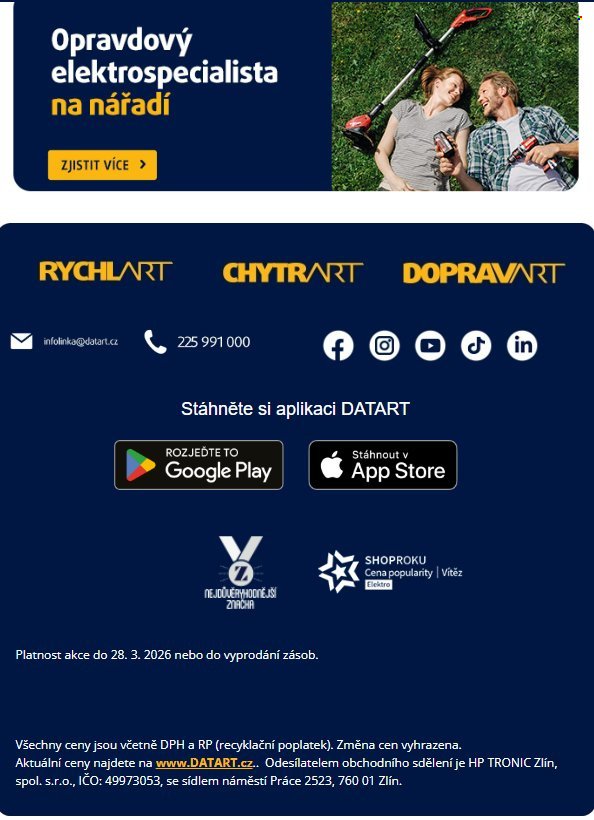 DATART leták - Datart nákupy (2026-03-24 - 2026-03-28)