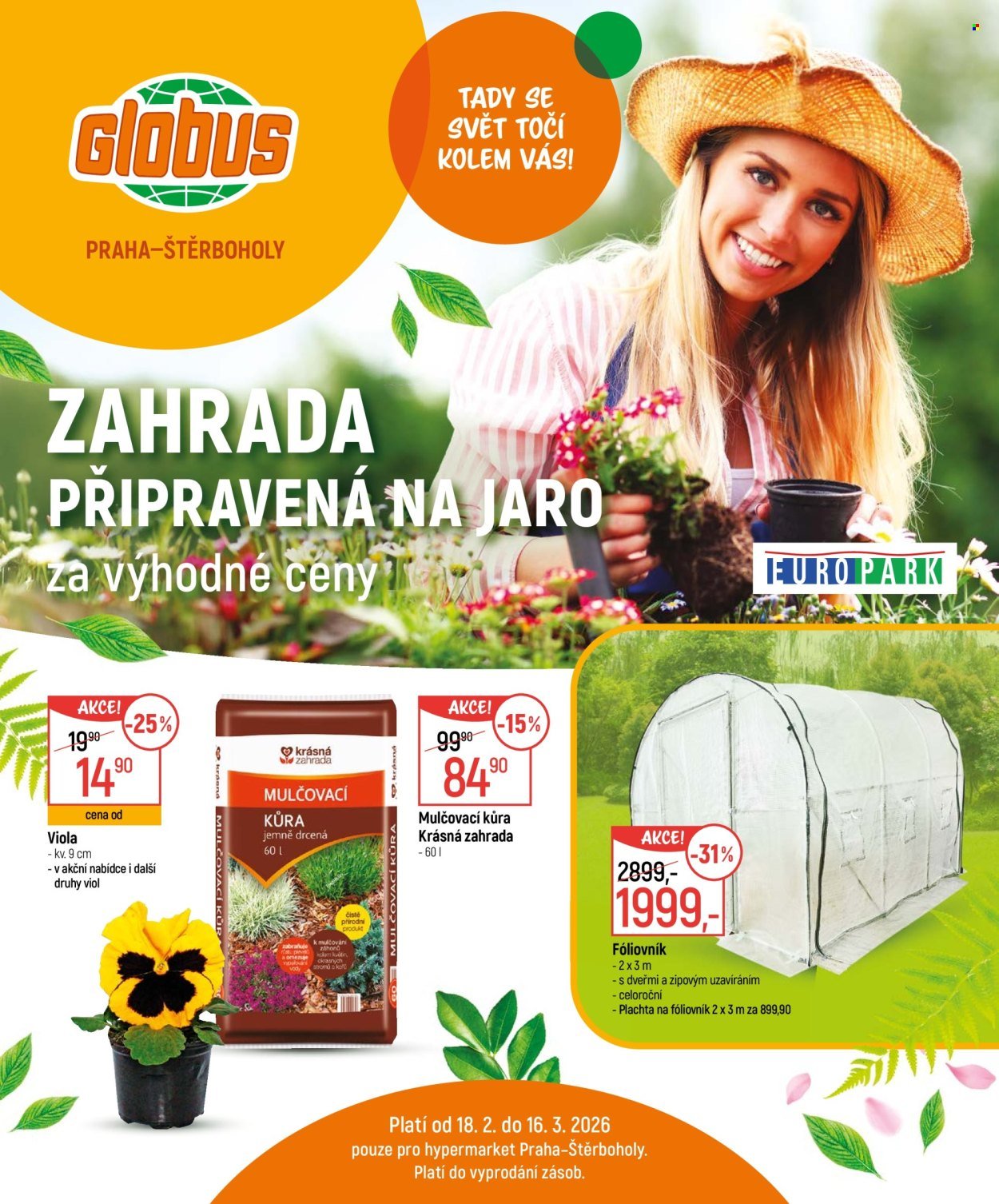 GLOBUS leták - Od středy 18.2.2026 (2026-02-18 - 2026-03-16)