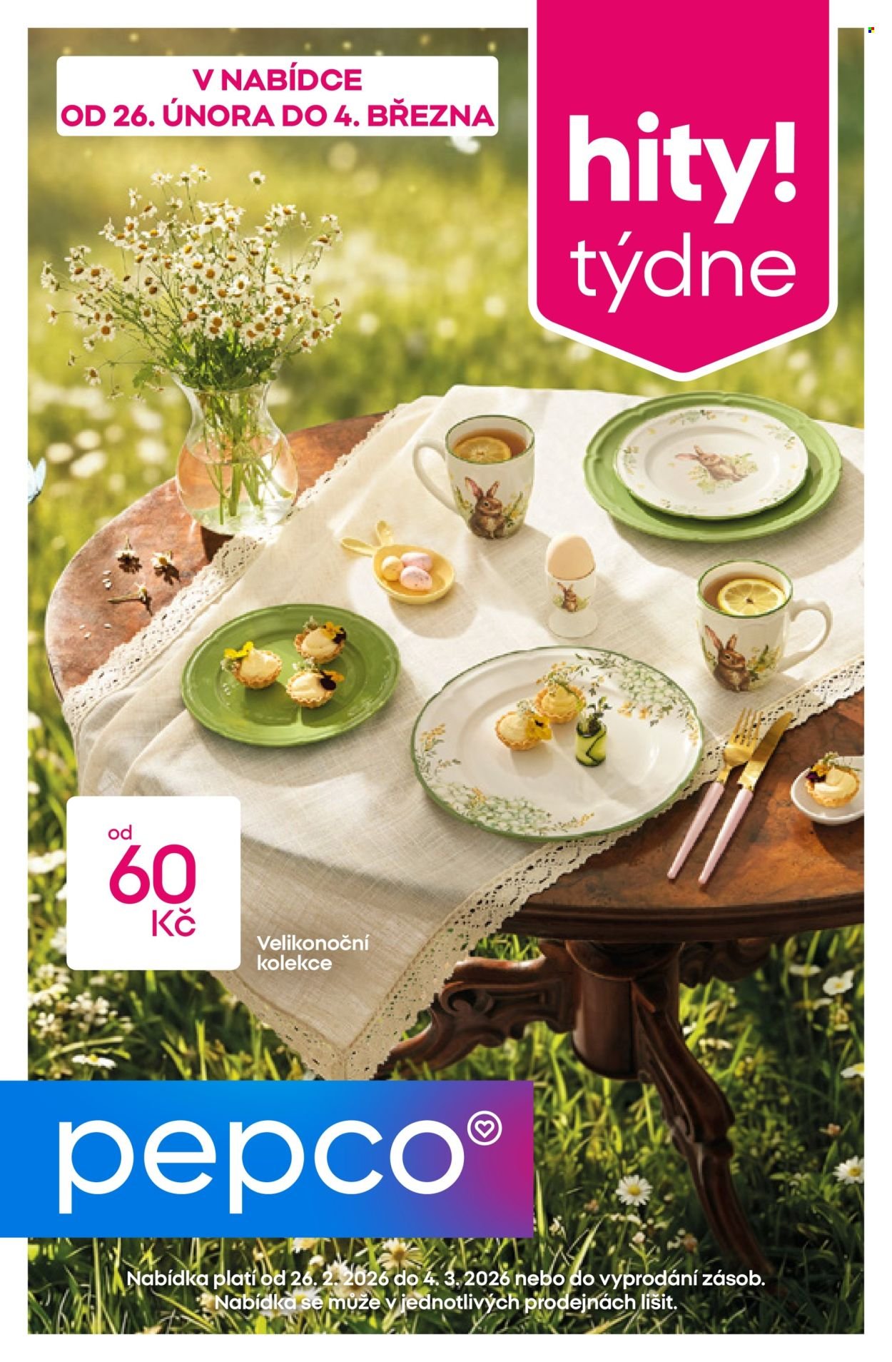 PEPCO leták - Velikonoční kolekce (2026-02-26 - 2026-03-04)