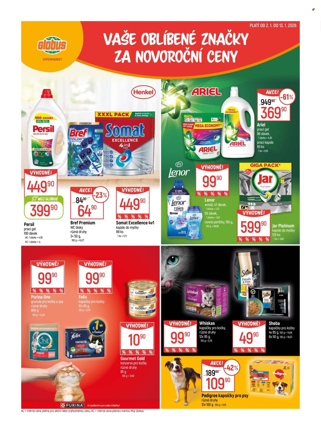 GLOBUS leták - Od pátku 2.1.2026 (2026-01-02 - 2026-01-13)