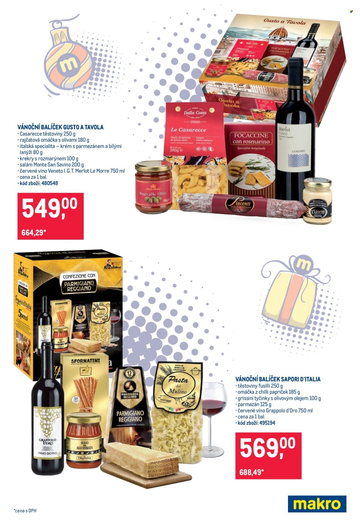MAKRO leták - Vánoční balíčky (2025-10-22 - 2025-12-31)