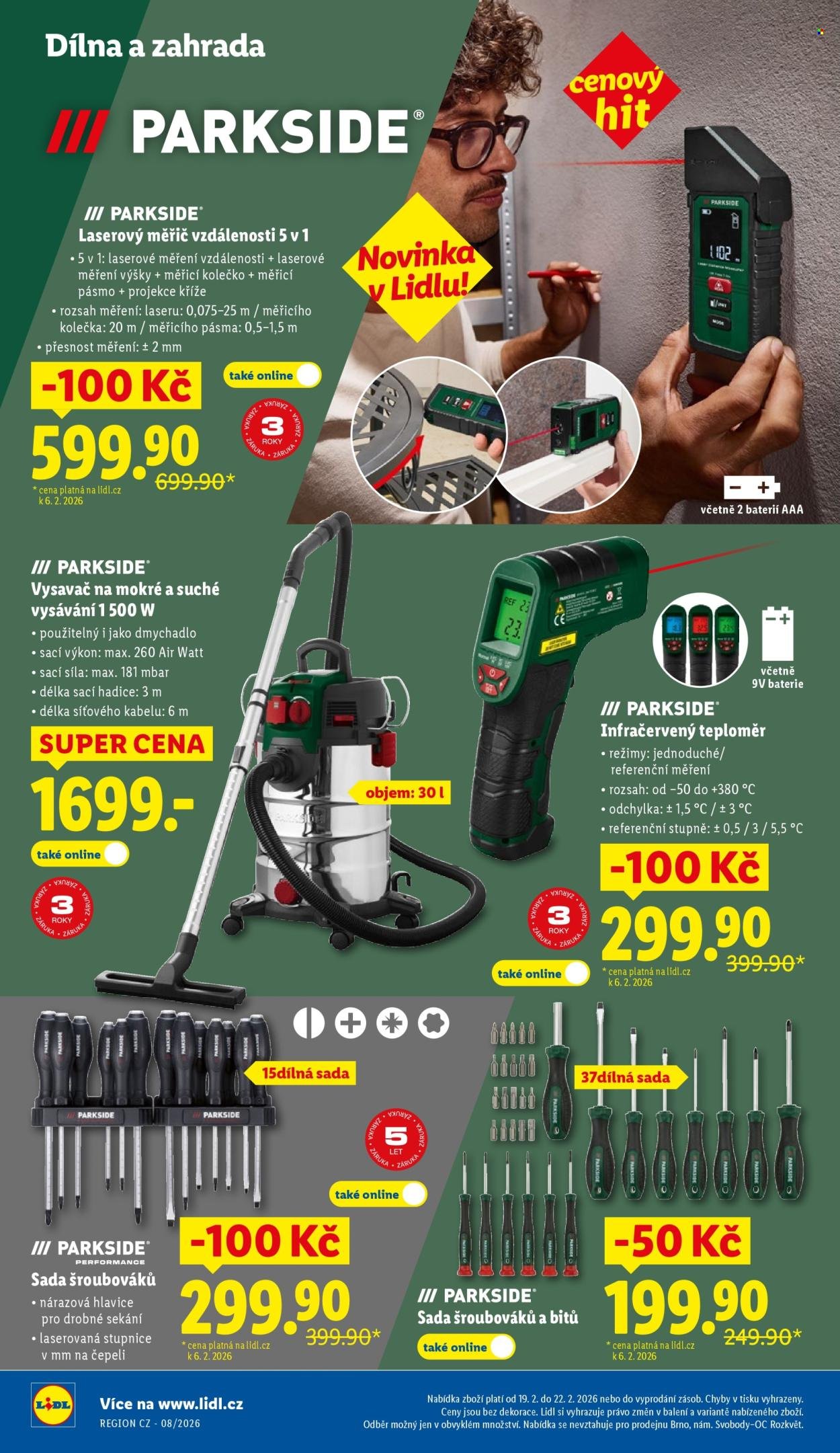 LIDL leták - Spotřební zboží (2026-02-16 - 2026-02-22)