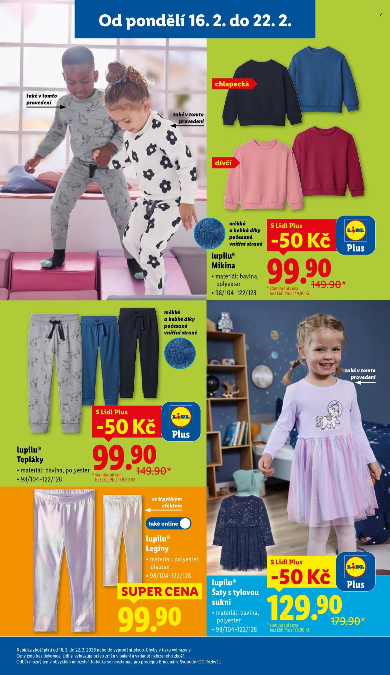 LIDL leták - Spotřební zboží (2026-02-16 - 2026-02-22)