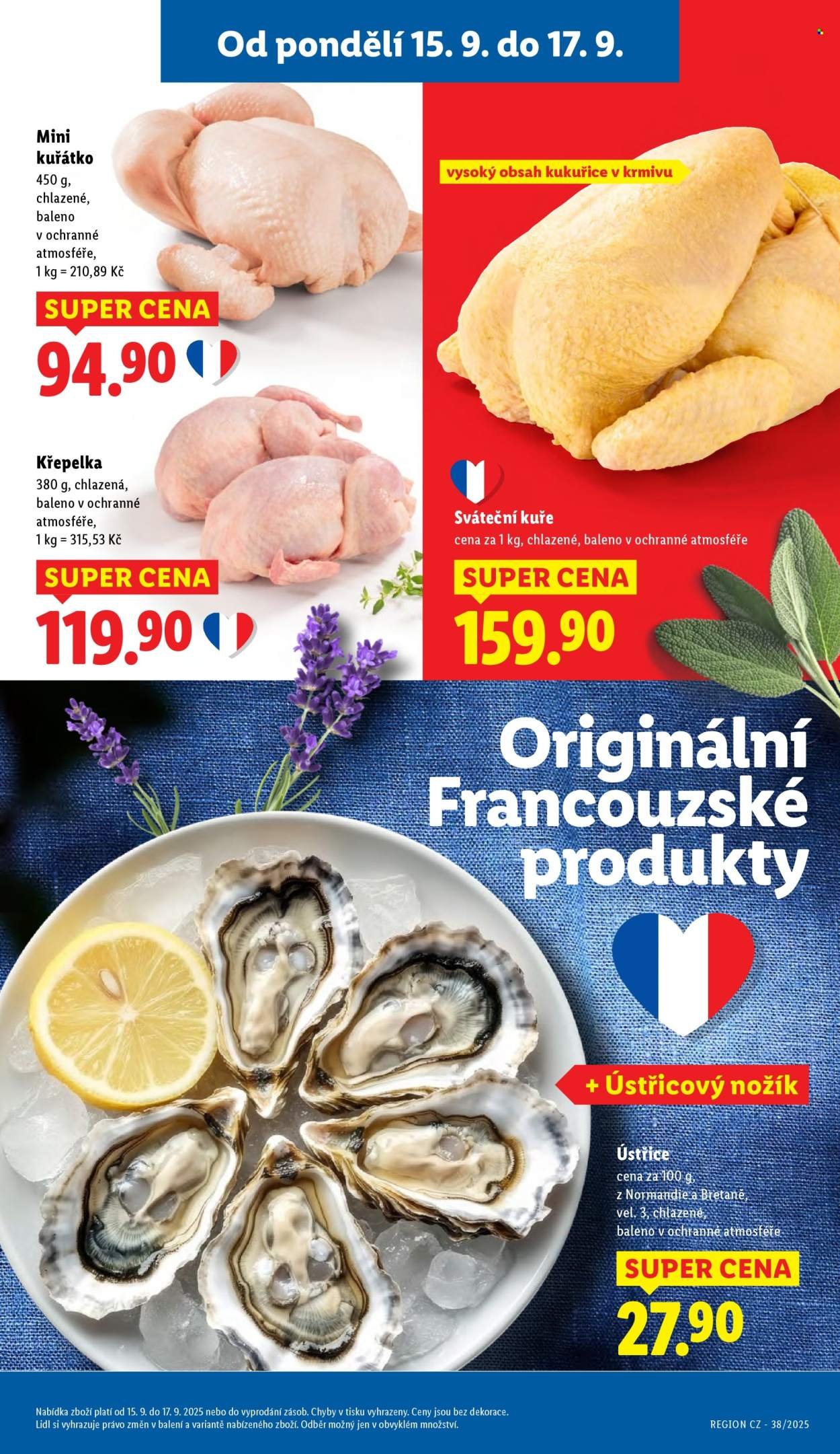 LIDL leták - Od pondělí 15.9.2025 (2025-09-15 - 2025-09-17)